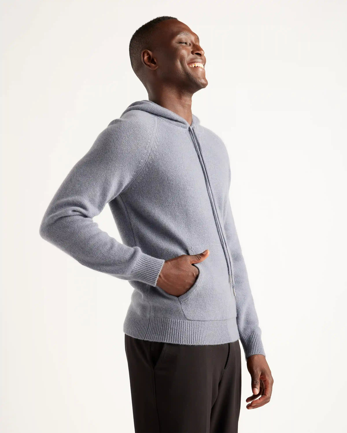 Mongolian Cashmere Pullover Hoodie
