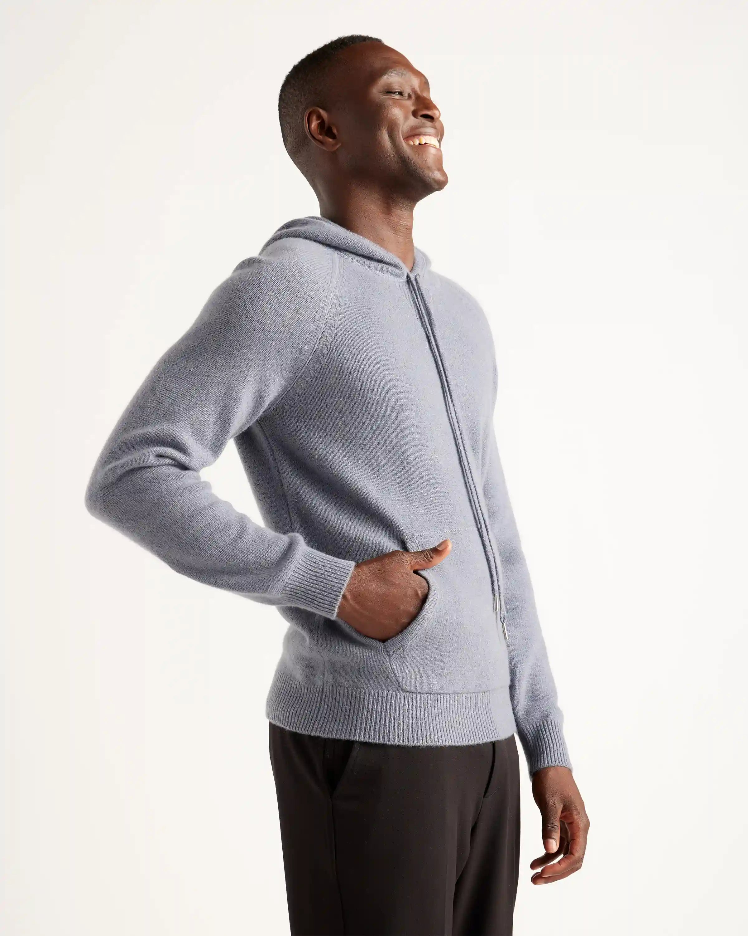 Mongolian Spring Cashmere Pullover Hoodie