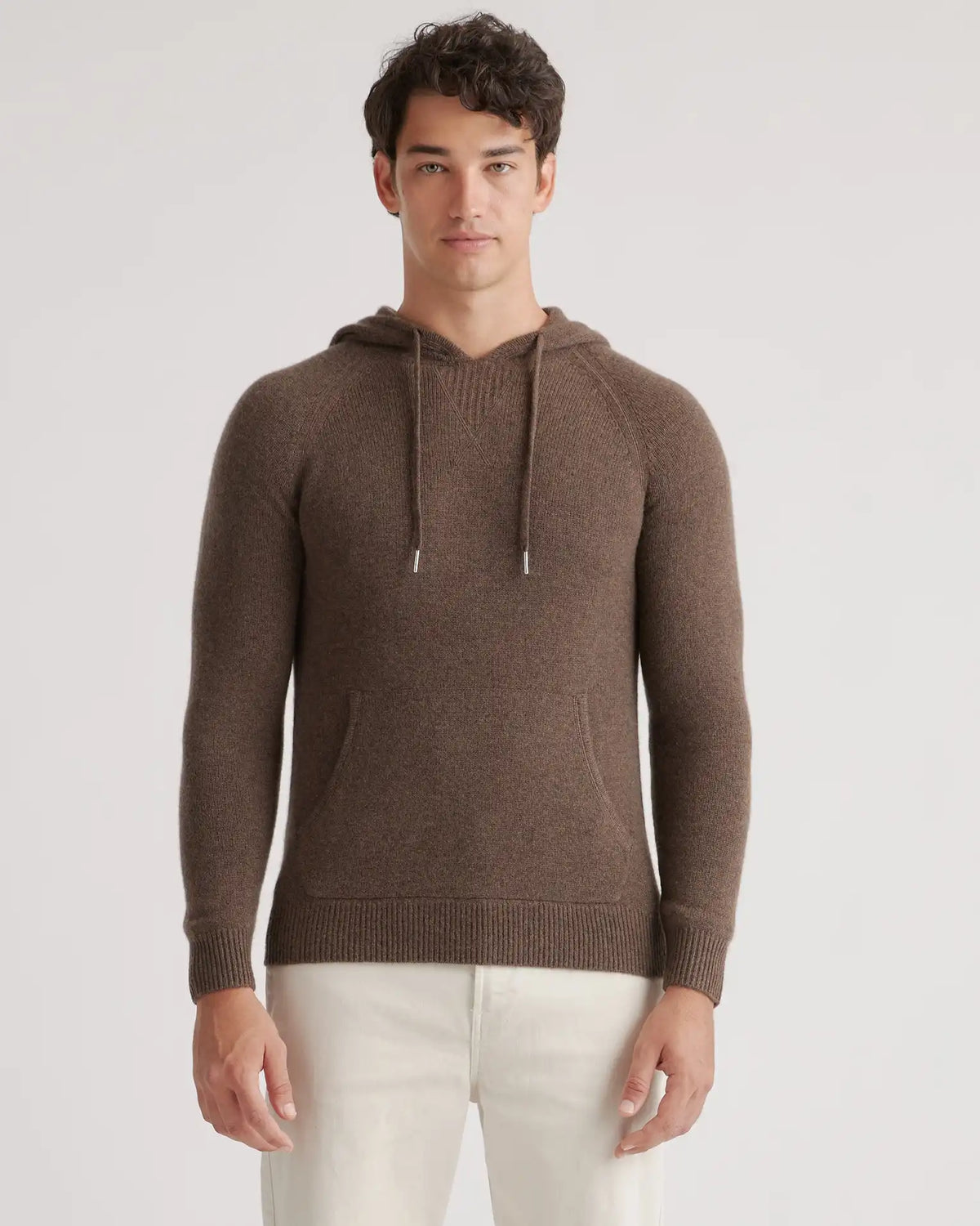 Mongolian Cashmere Pullover Hoodie