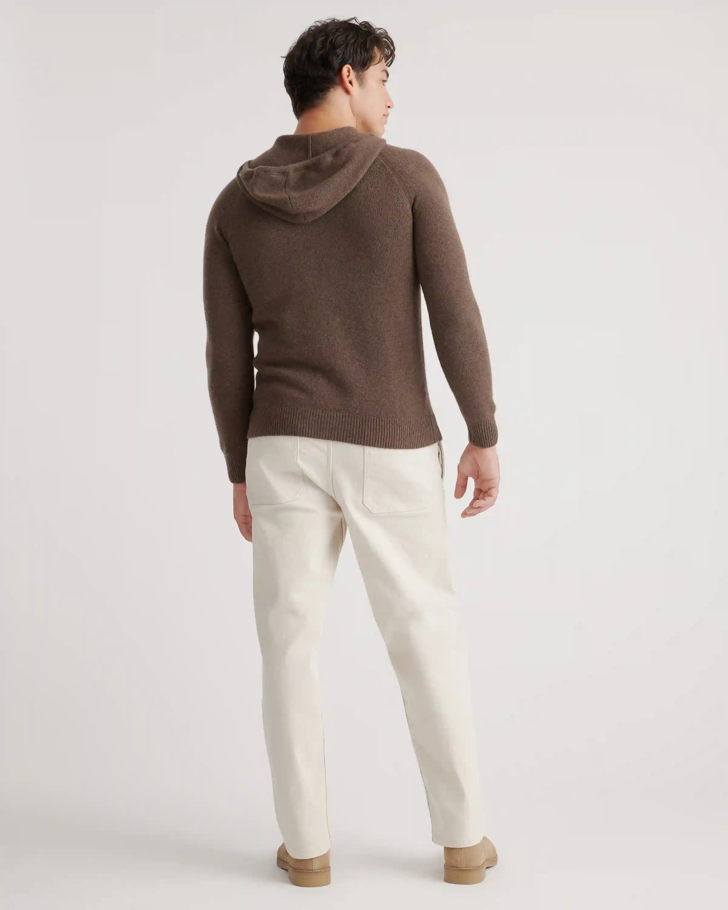 Mongolian Cashmere Pullover Hoodie