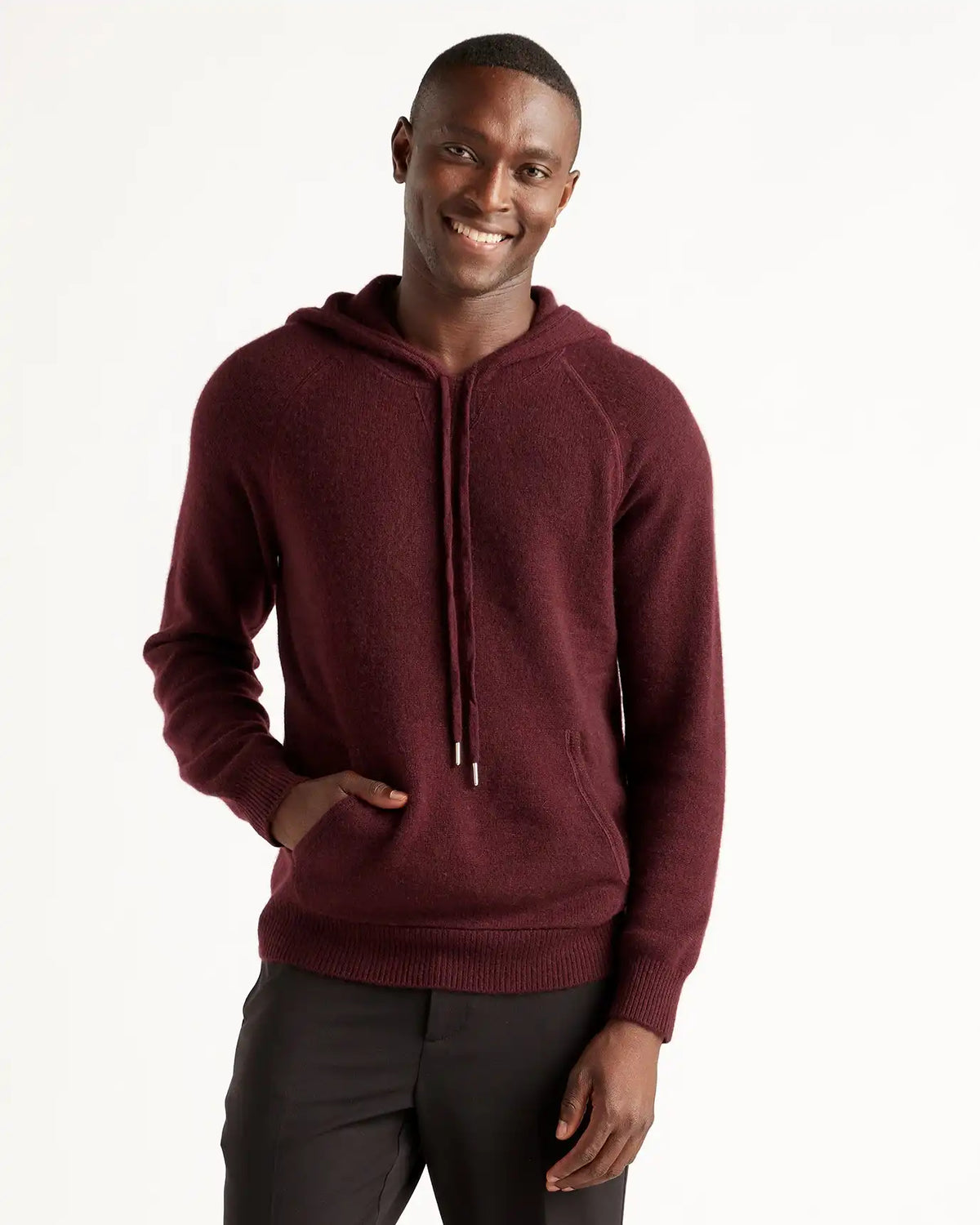 Mongolian Cashmere Pullover Hoodie