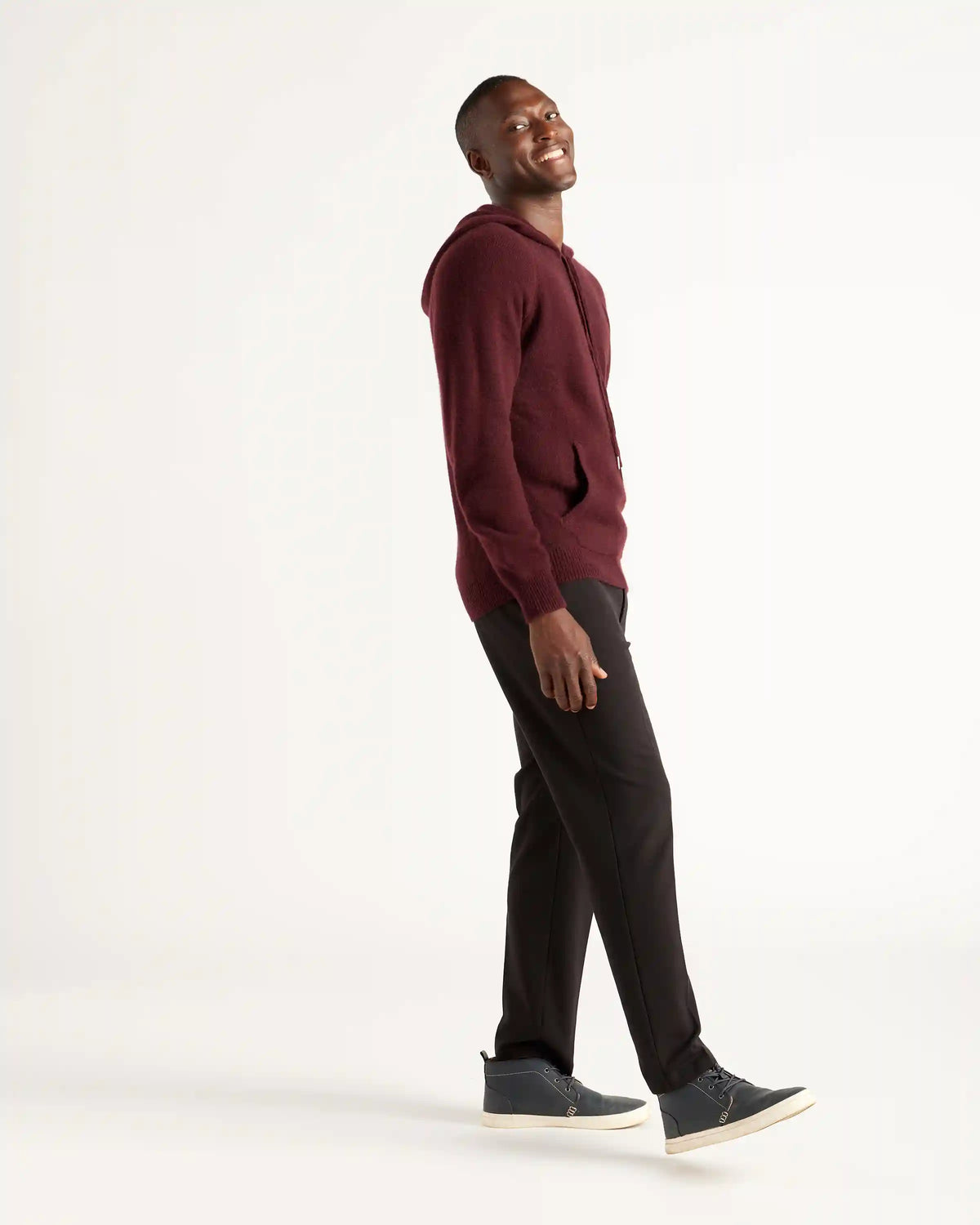 Mongolian Spring Cashmere Pullover Hoodie
