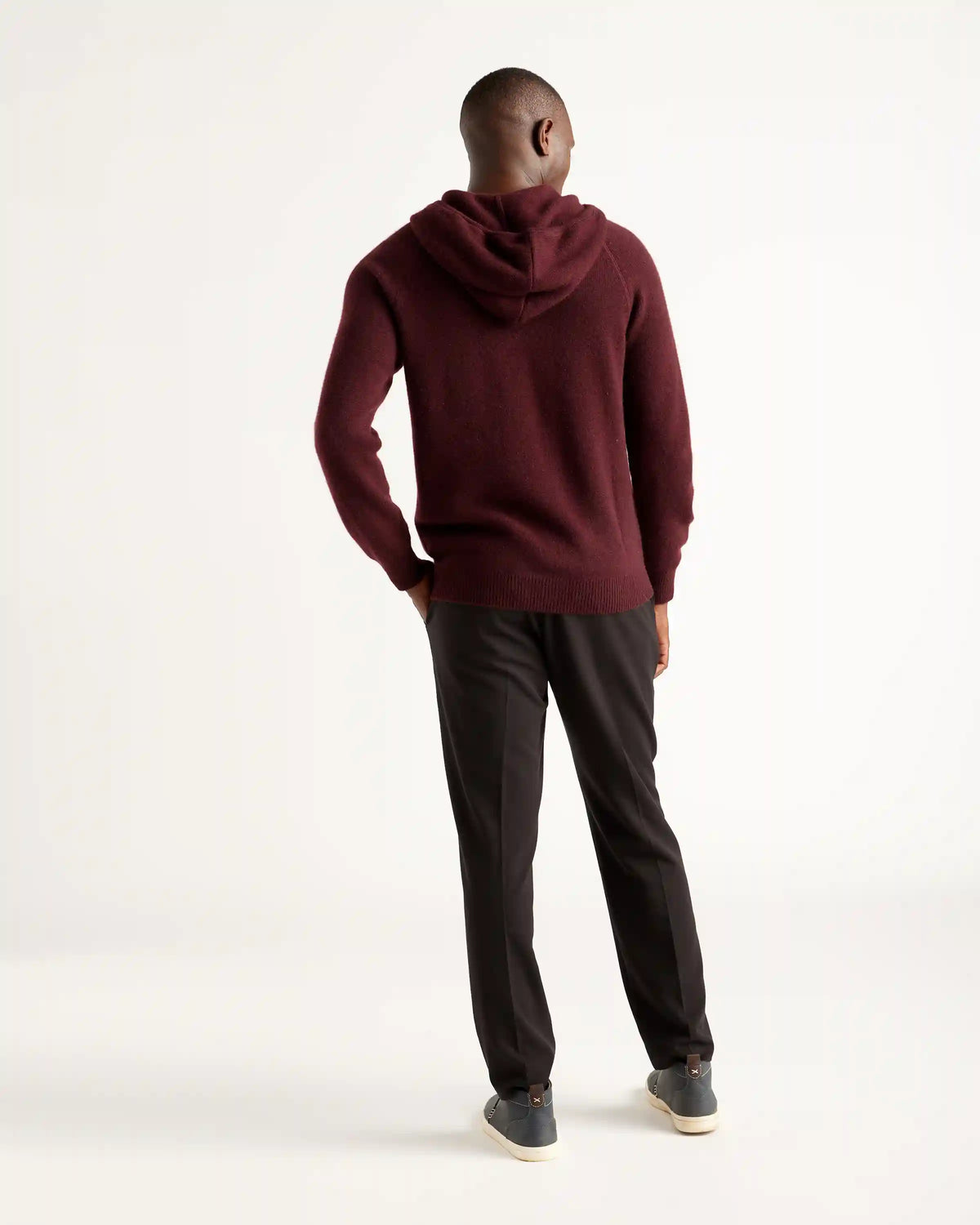 Mongolian Spring Cashmere Pullover Hoodie