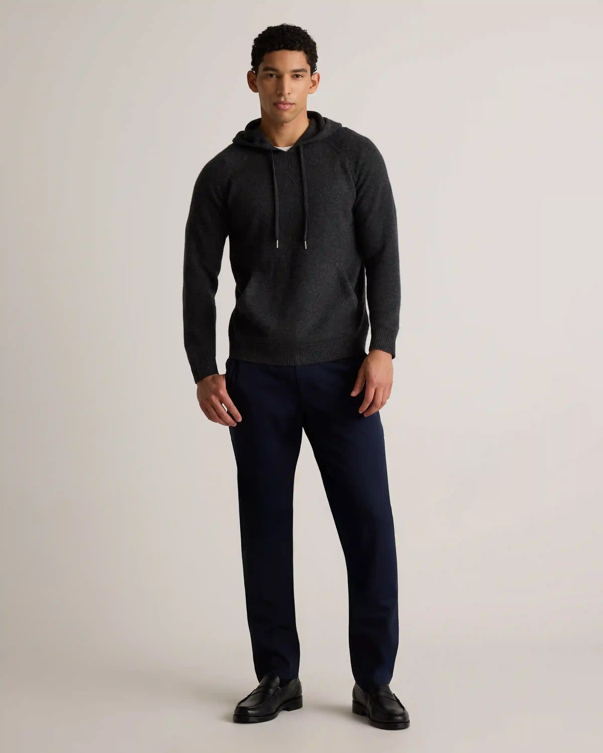 Mongolian Cashmere Pullover Hoodie