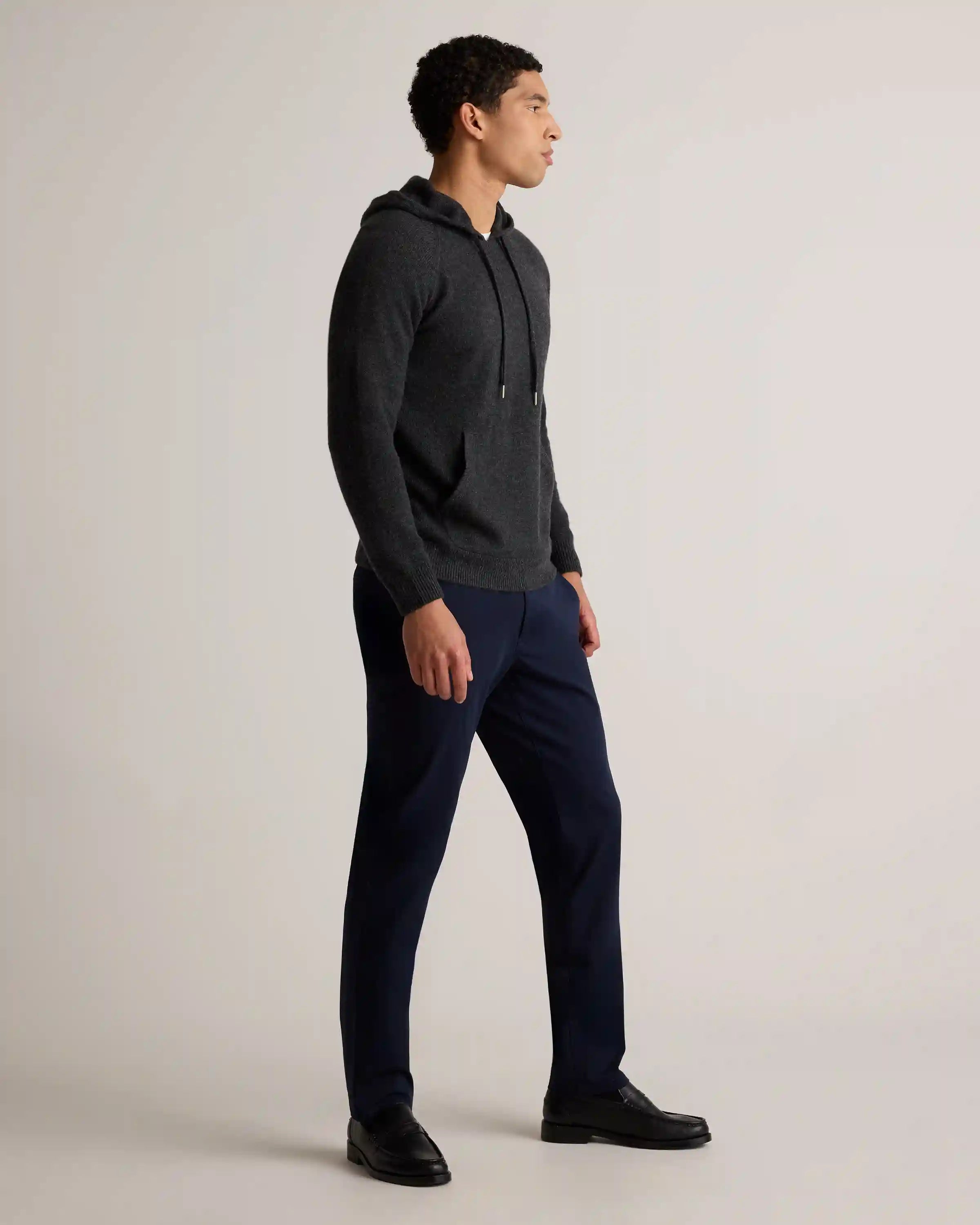 Mongolian Cashmere Pullover Hoodie