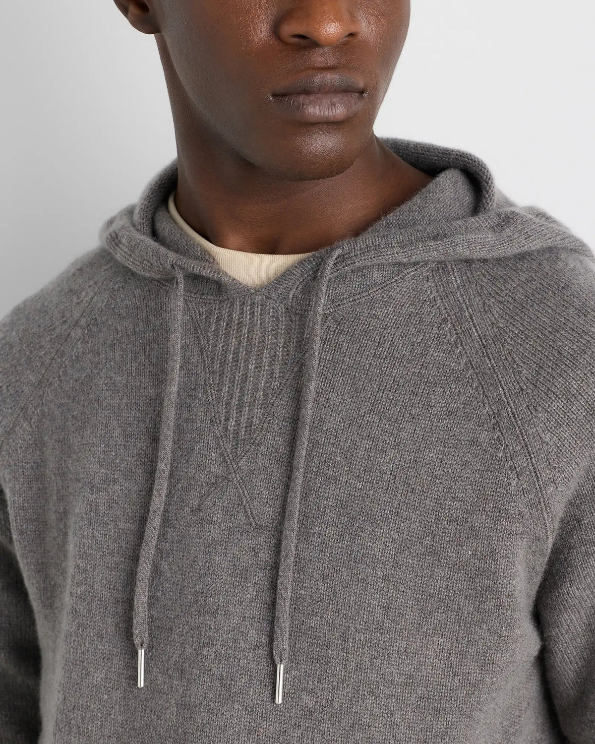 Mongolian Cashmere Pullover Hoodie