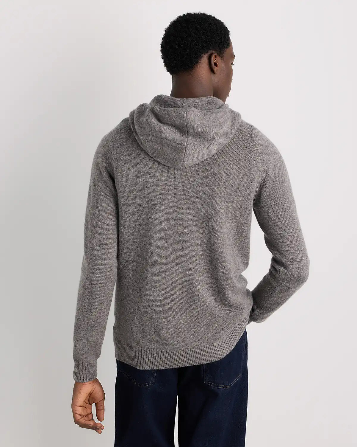 Mongolian Cashmere Pullover Hoodie