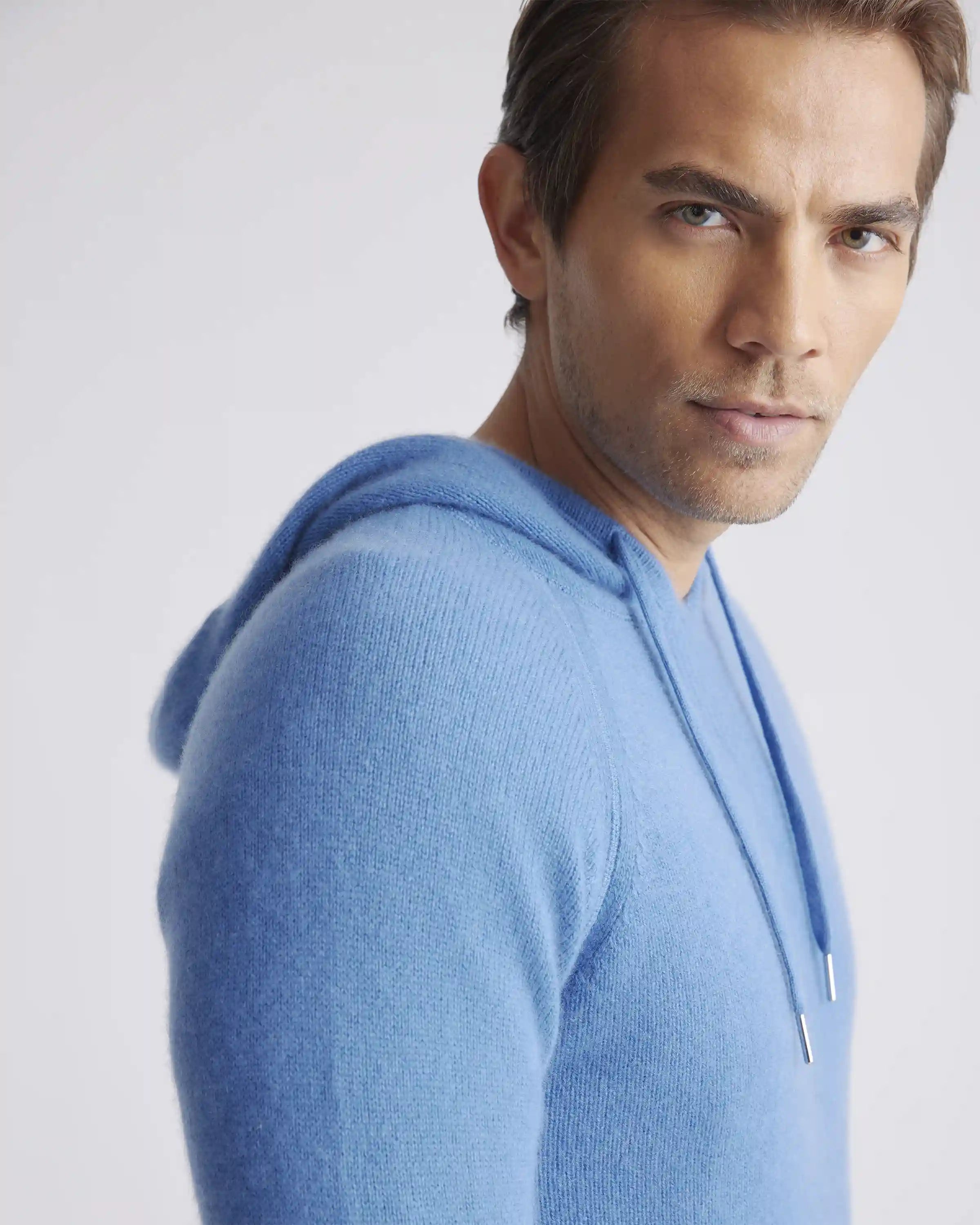Mongolian Cashmere Pullover Hoodie