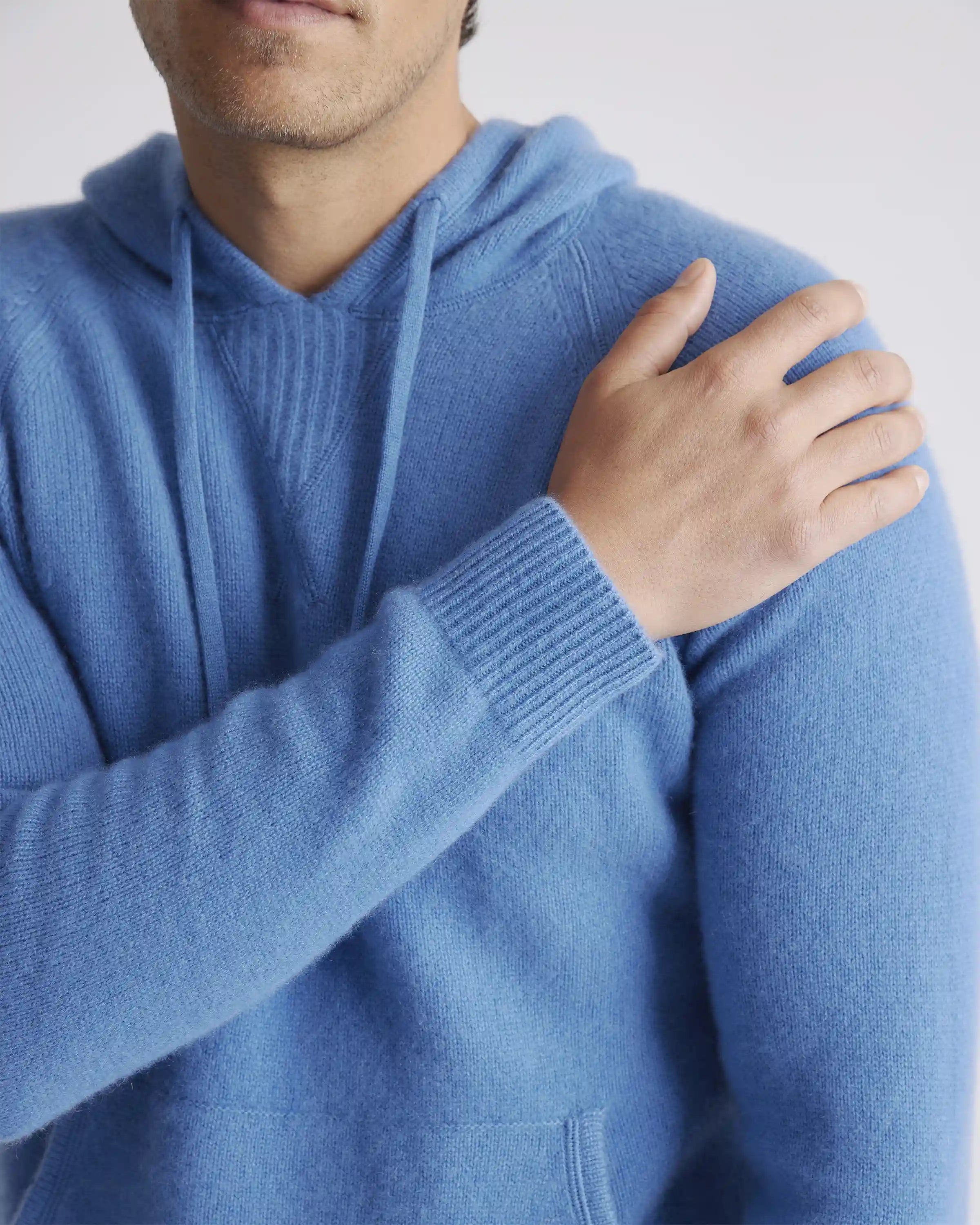 Mongolian Cashmere Pullover Hoodie
