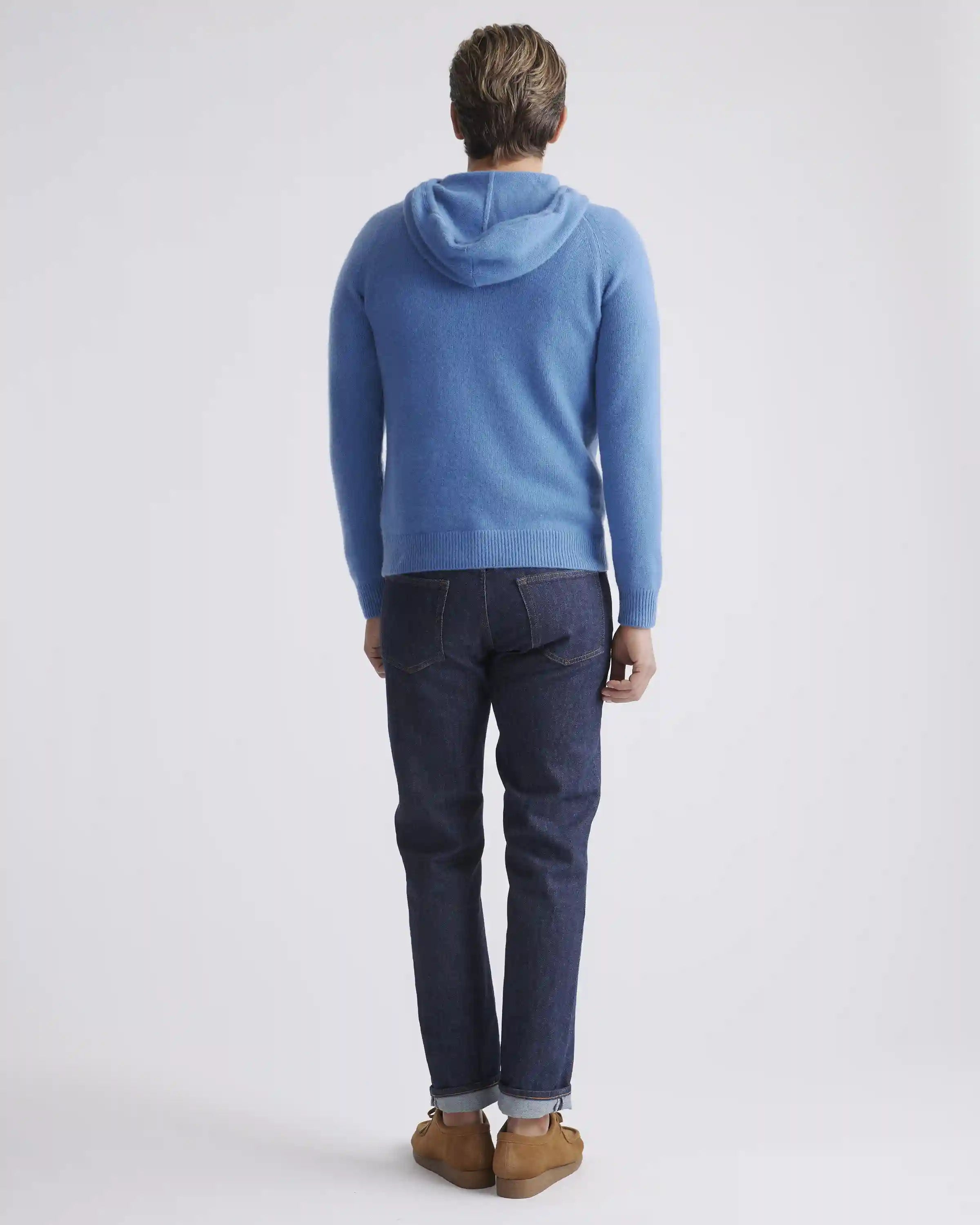 Mongolian Spring Cashmere Pullover Hoodie