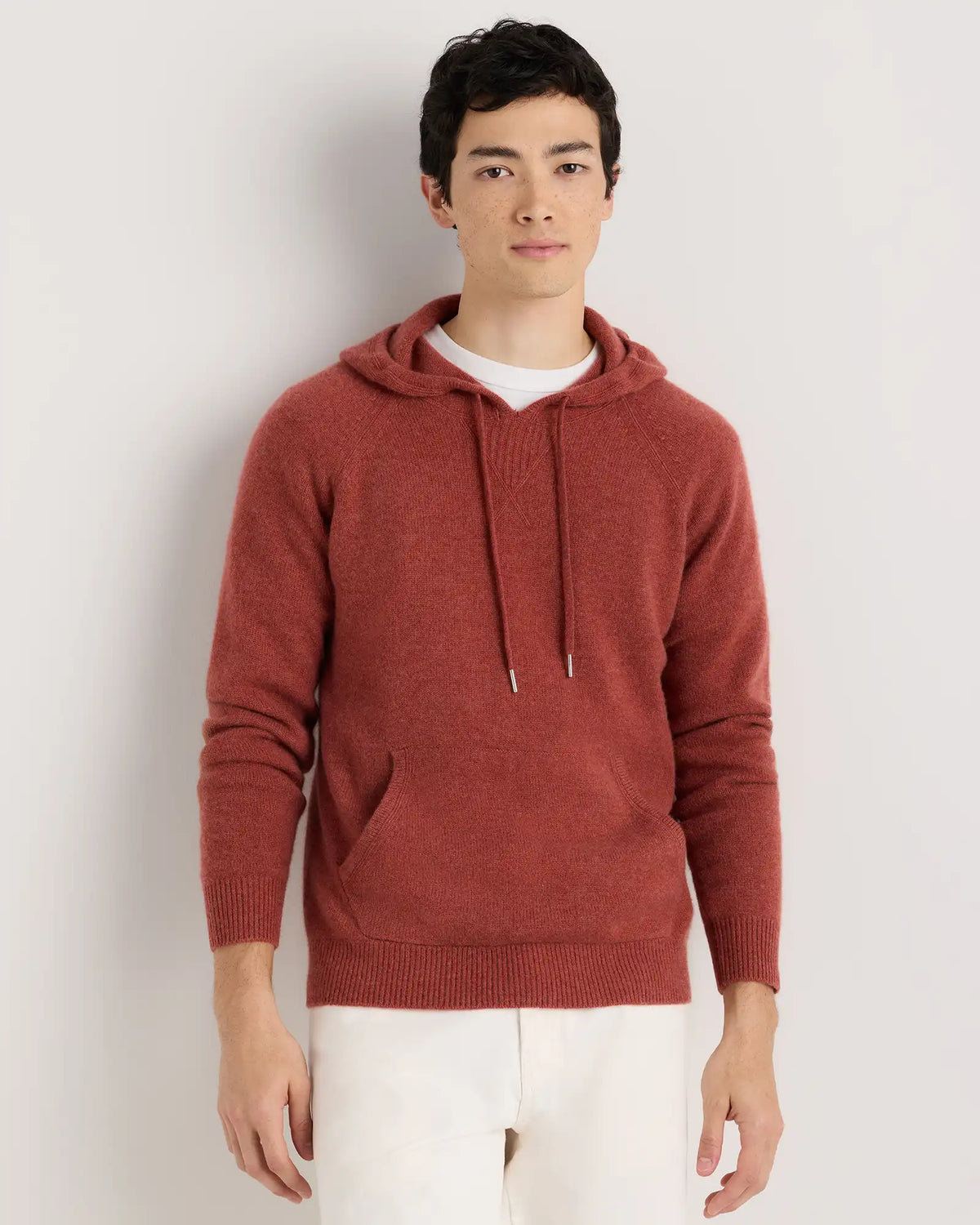 Mongolian Cashmere Pullover Hoodie