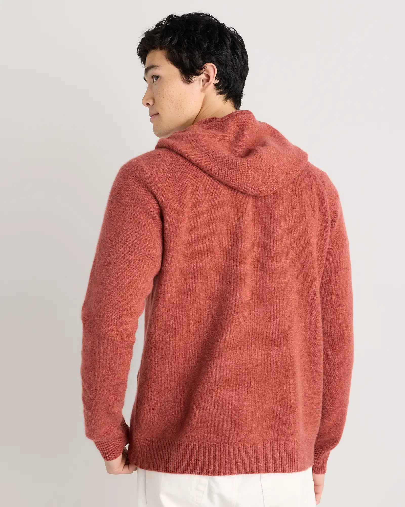Mongolian Cashmere Pullover Hoodie