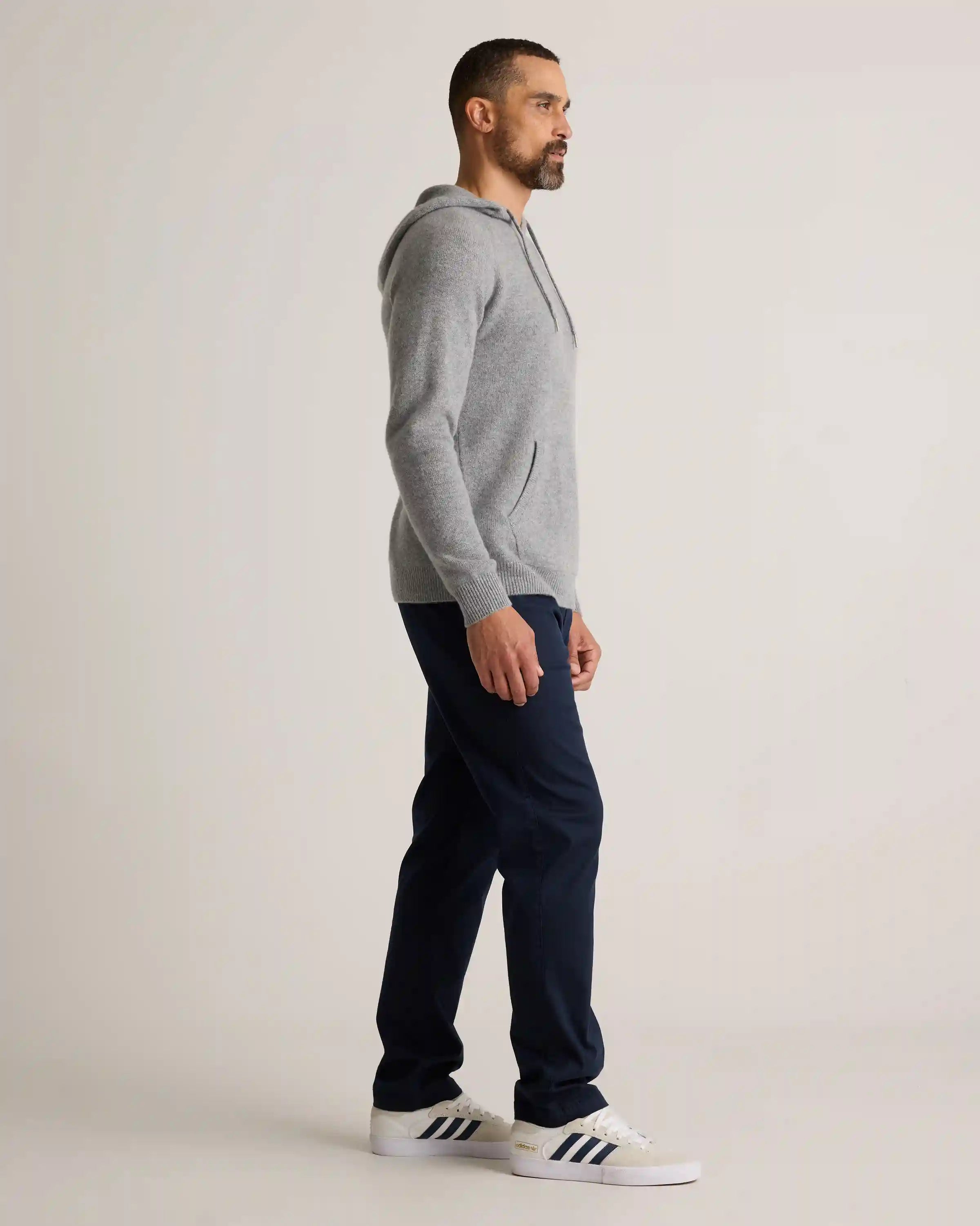 Mongolian Cashmere Pullover Hoodie