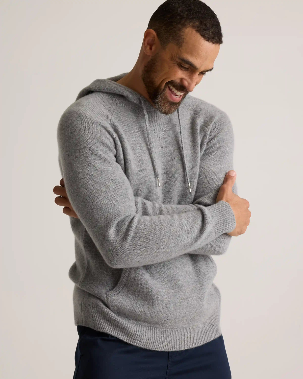 Mongolian Cashmere Pullover Hoodie