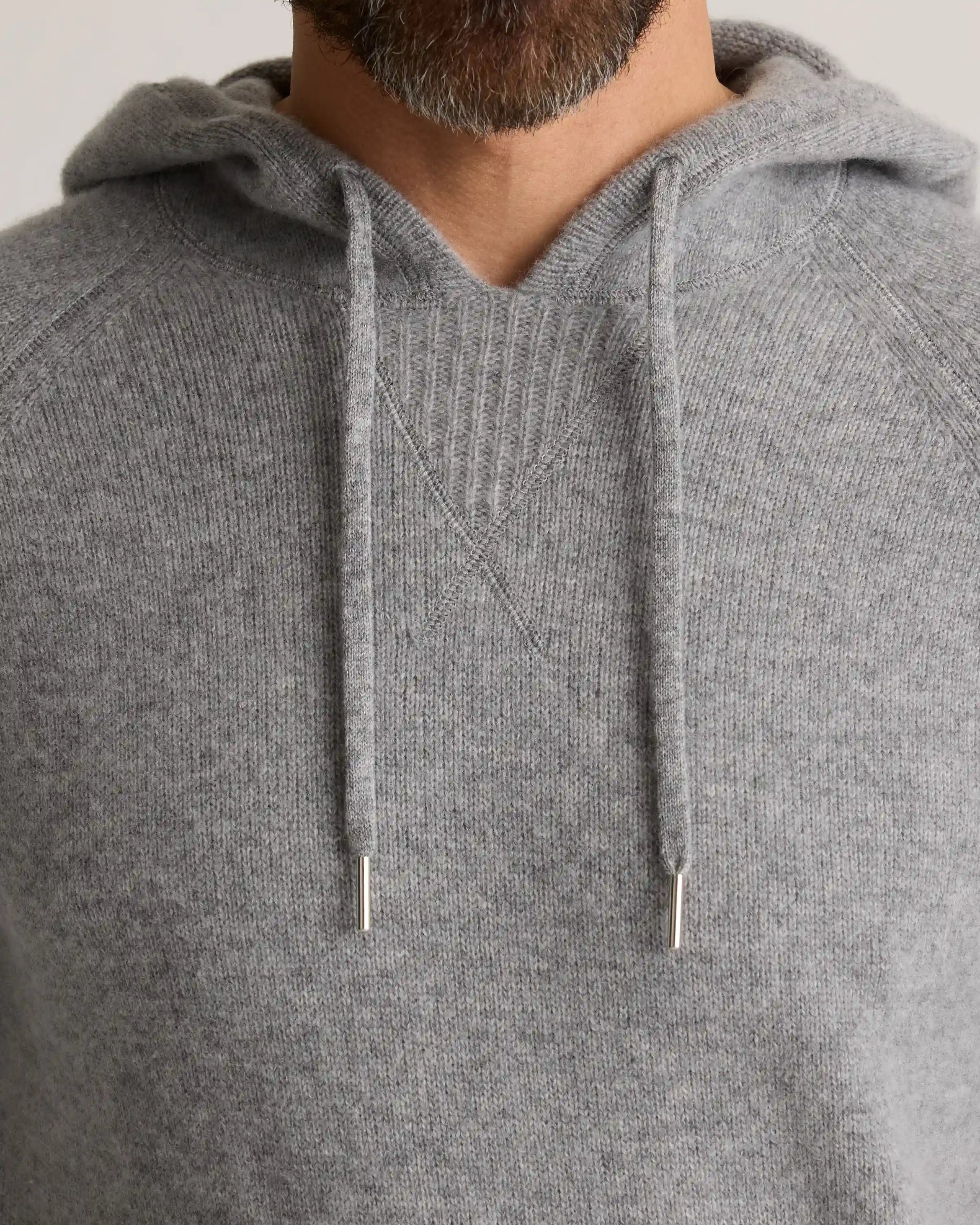 Mongolian Cashmere Pullover Hoodie