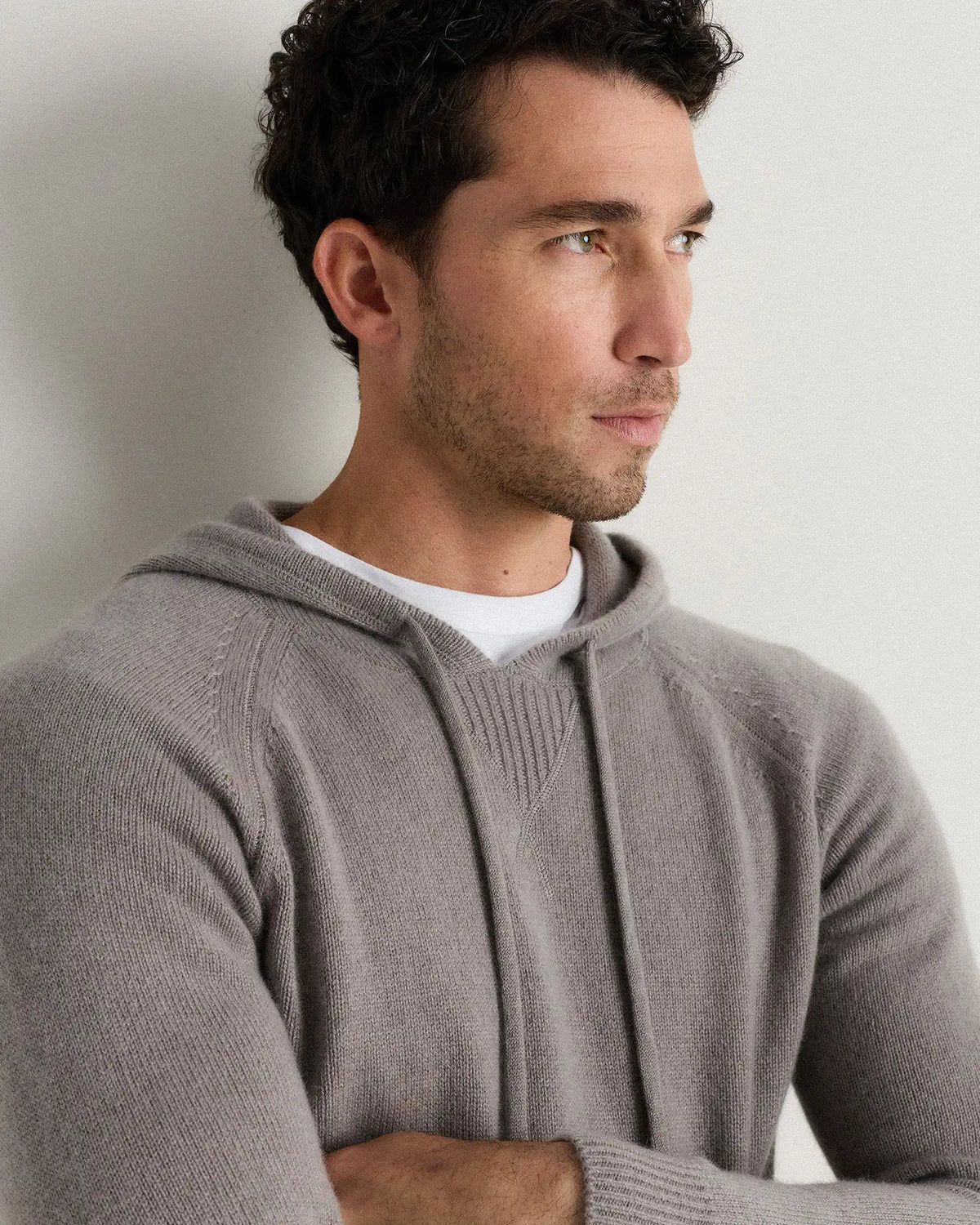 Mongolian Cashmere Pullover Hoodie