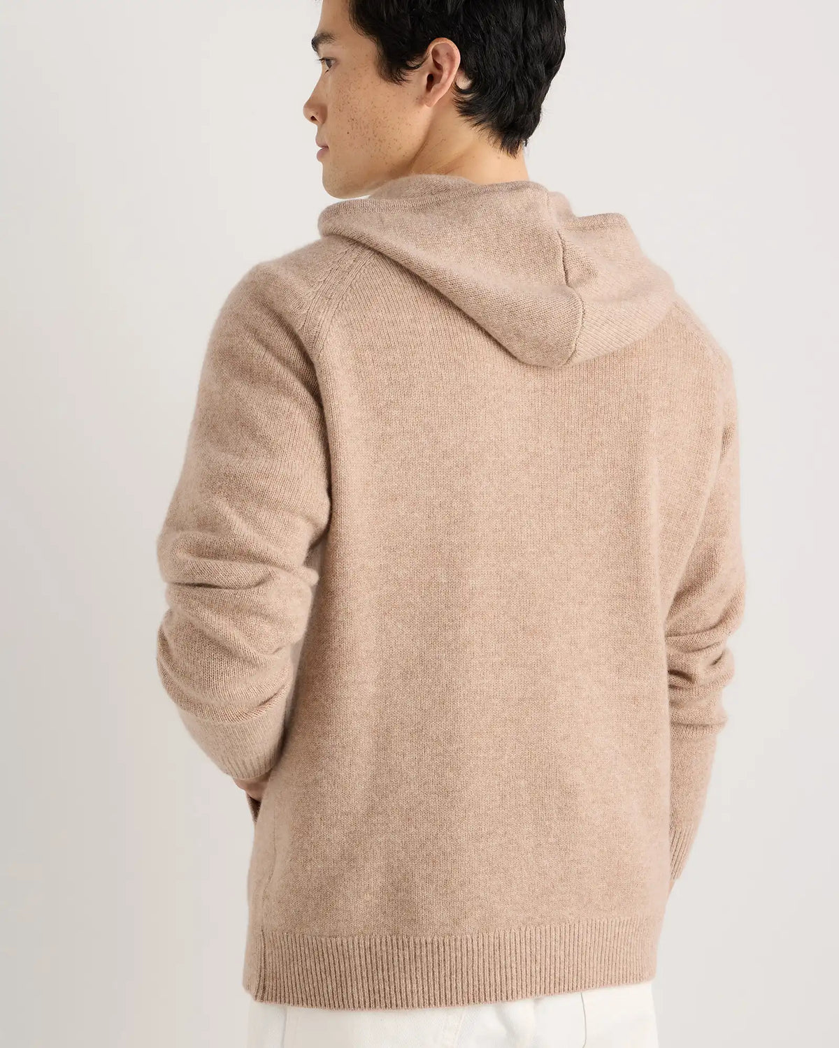 Mongolian Cashmere Pullover Hoodie