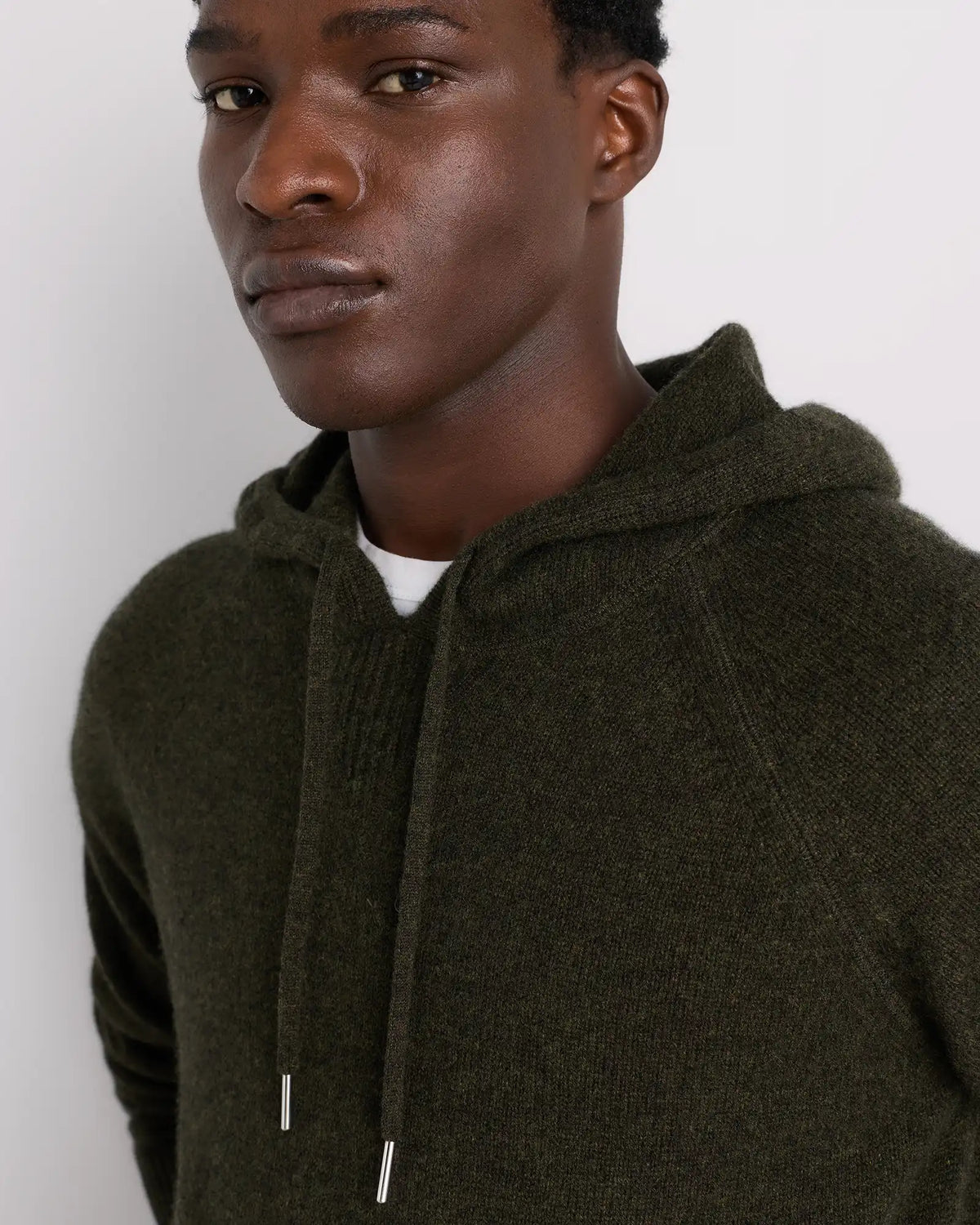 Mongolian Cashmere Pullover Hoodie