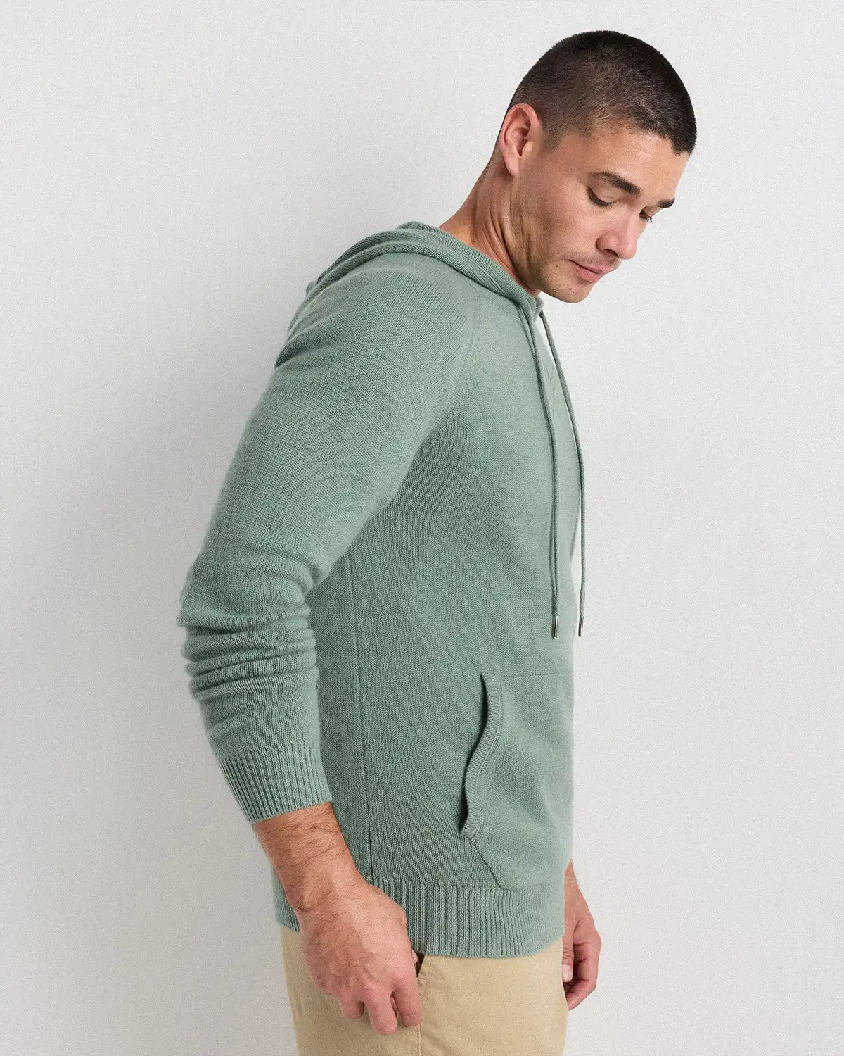 Mongolian Cashmere Pullover Hoodie