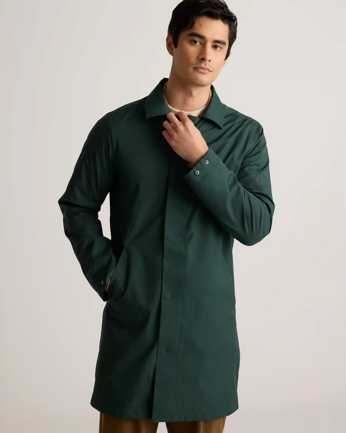 Weather Proof Long Rain Jacket