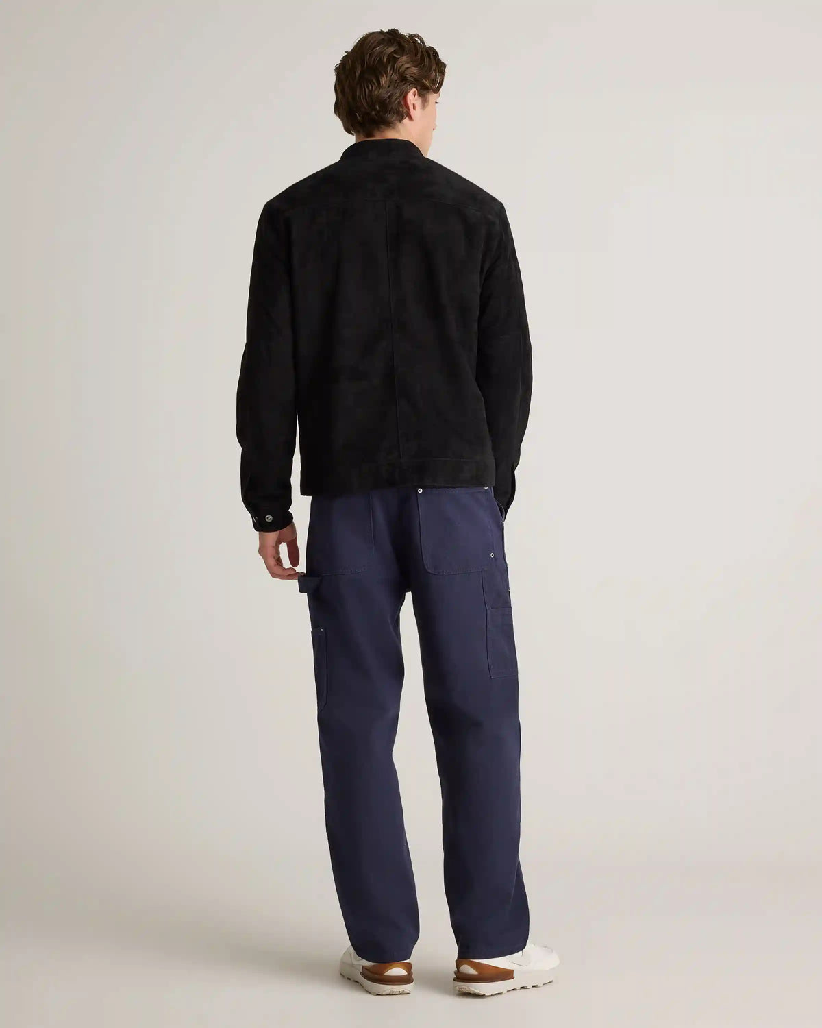 100% Suede Café Racer Jacket
