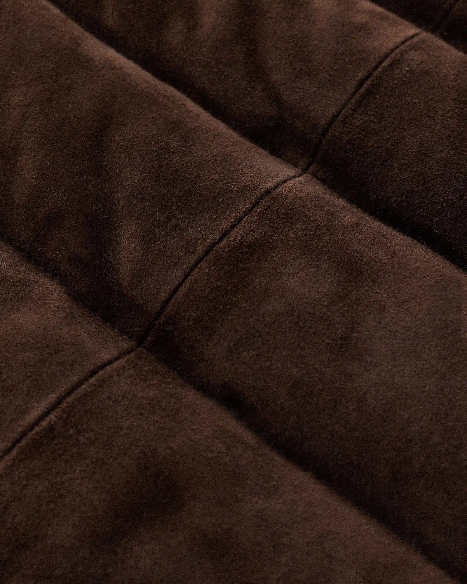 100% Suede Puffer Vest