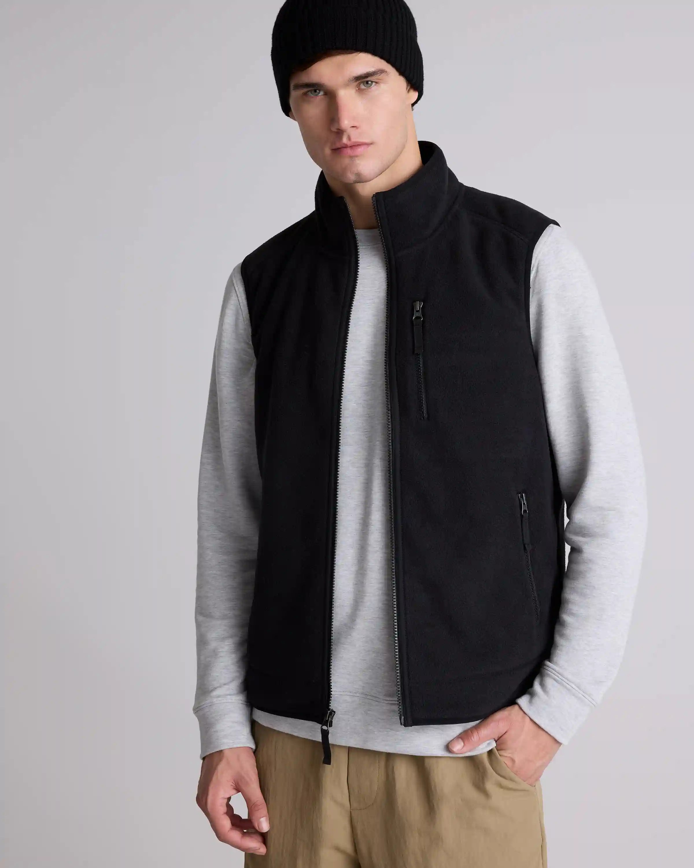 Polar Fleece Full-Zip Vest