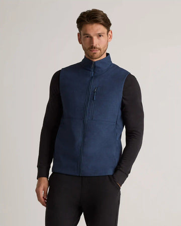 Softshell Fleece-Lined Full-Zip Vest