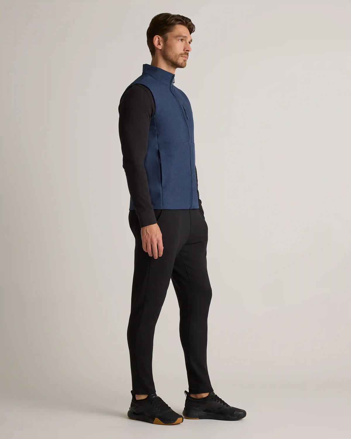 Softshell Fleece-Lined Full-Zip Vest