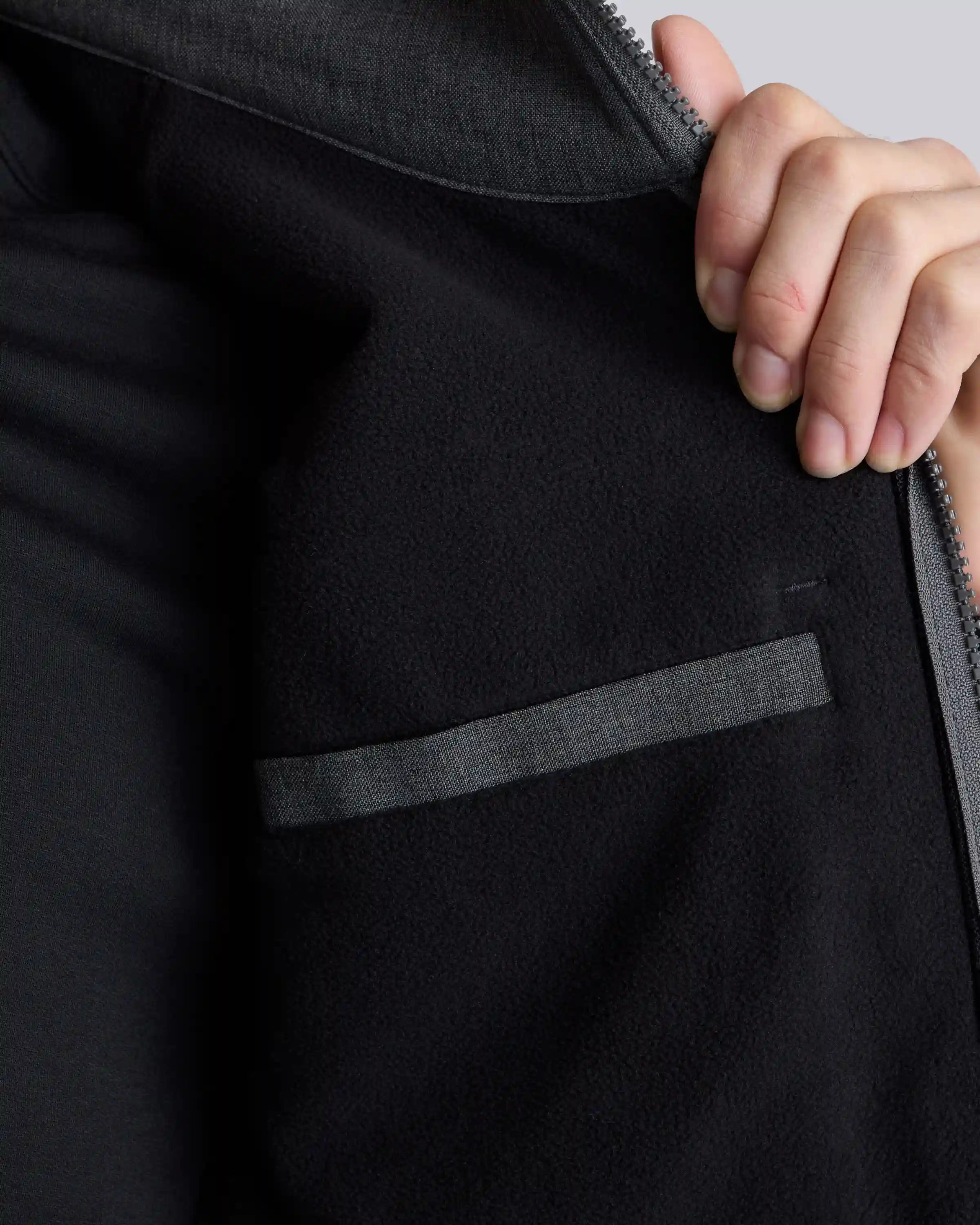 Softshell Fleece-Lined Full-Zip Vest