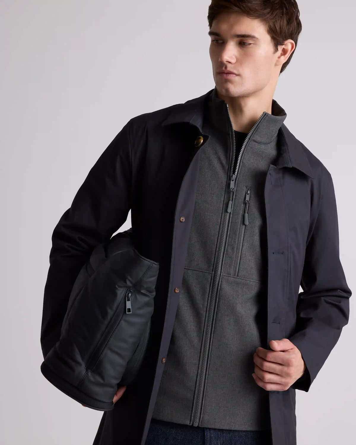 Softshell Fleece-Lined Full-Zip Vest