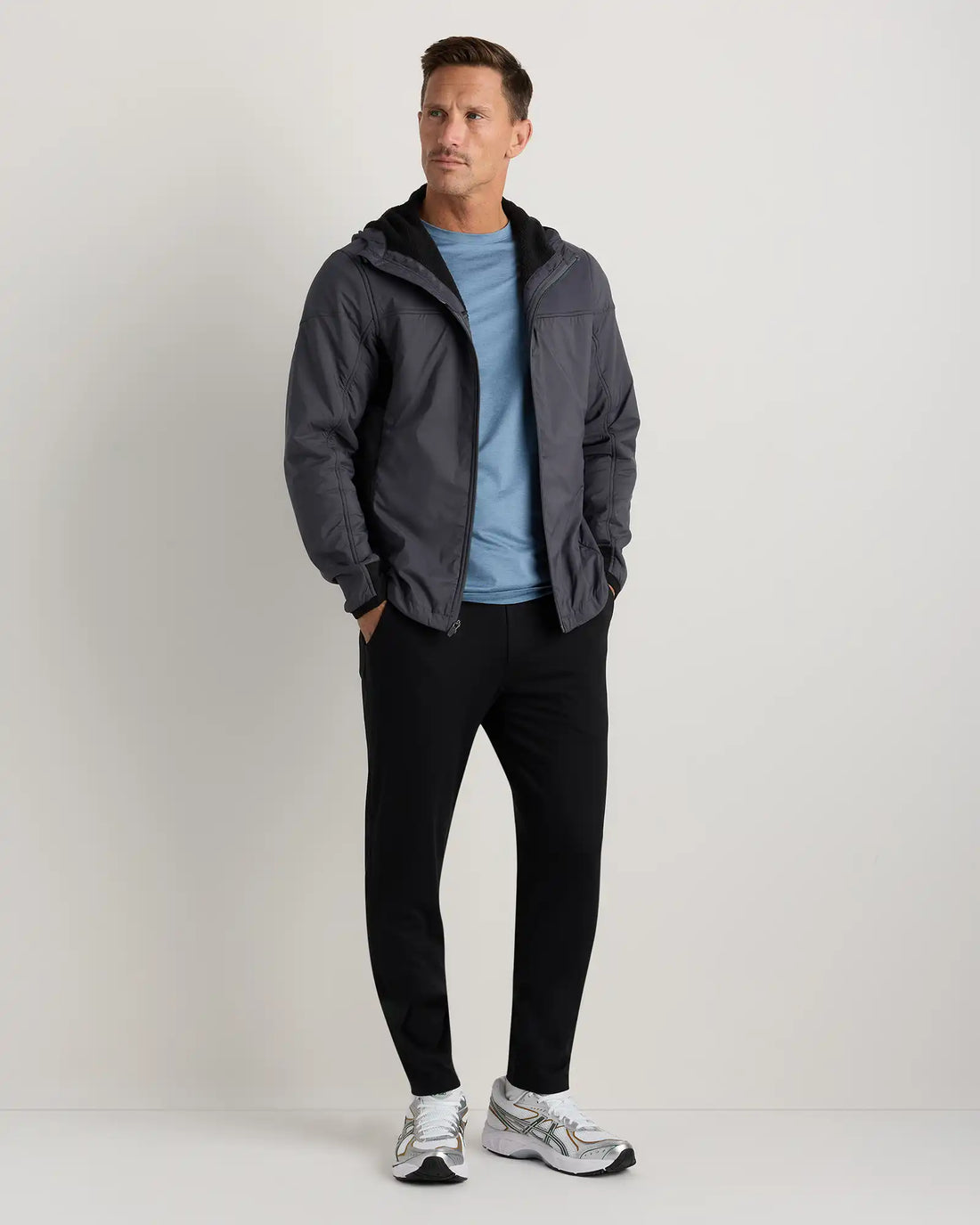 Weather Proof Fleece-Lined Hooded Jacket