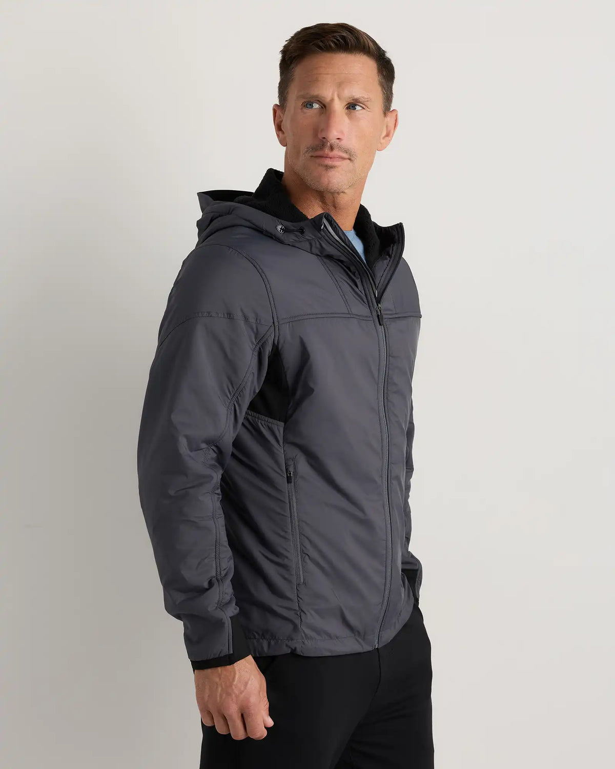Weather Proof Fleece-Lined Hooded Jacket