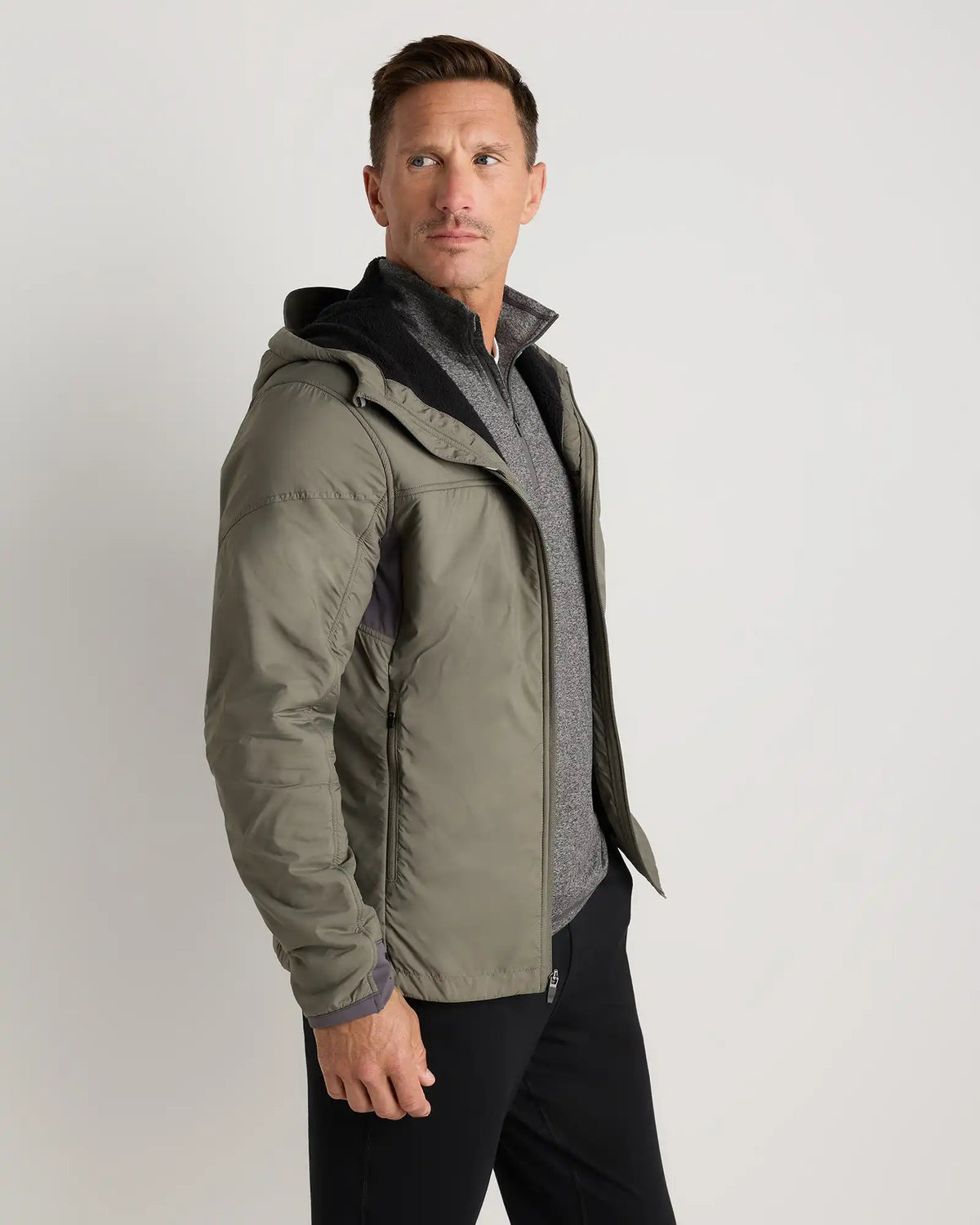 Weather Proof Fleece-Lined Hooded Jacket