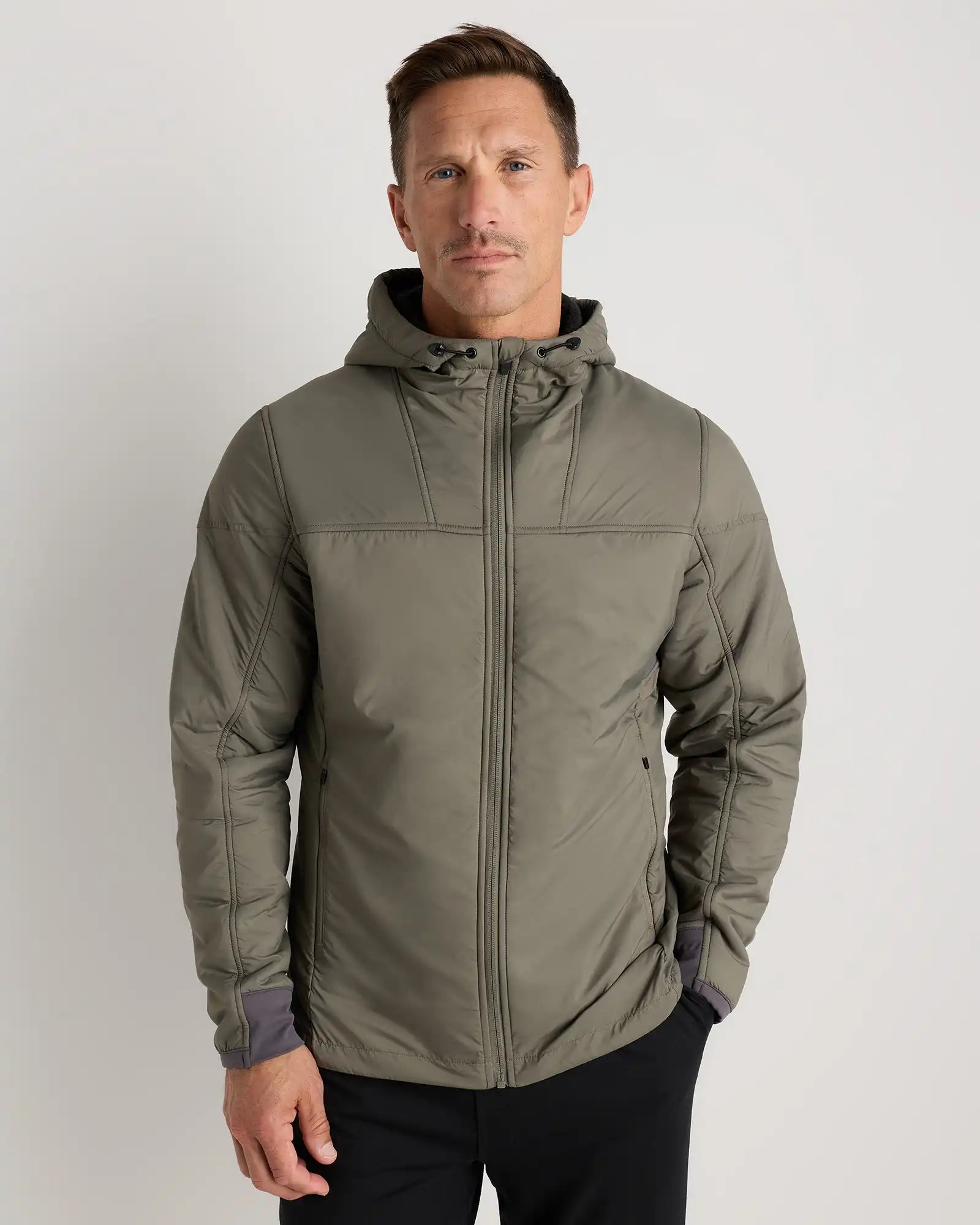 Weather Proof Fleece-Lined Hooded Jacket