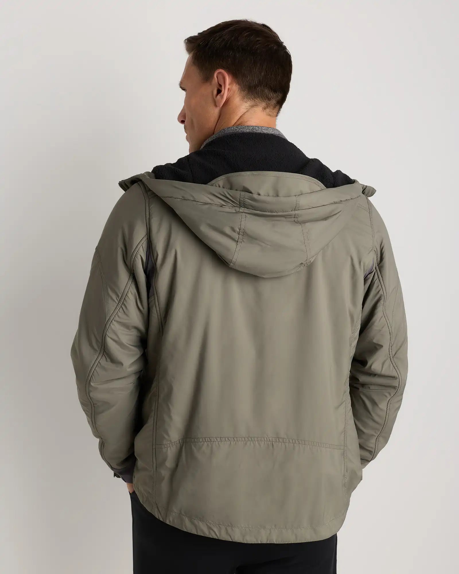 Weather Proof Fleece-Lined Hooded Jacket