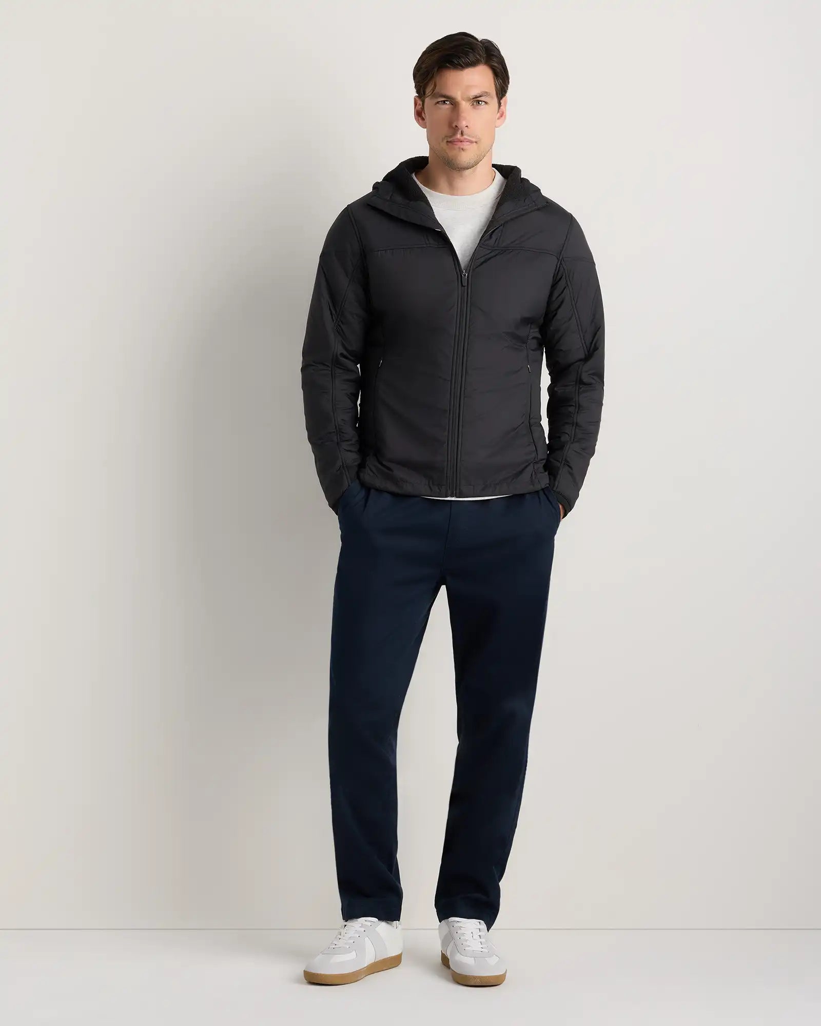 Weather Proof Fleece-Lined Hooded Jacket