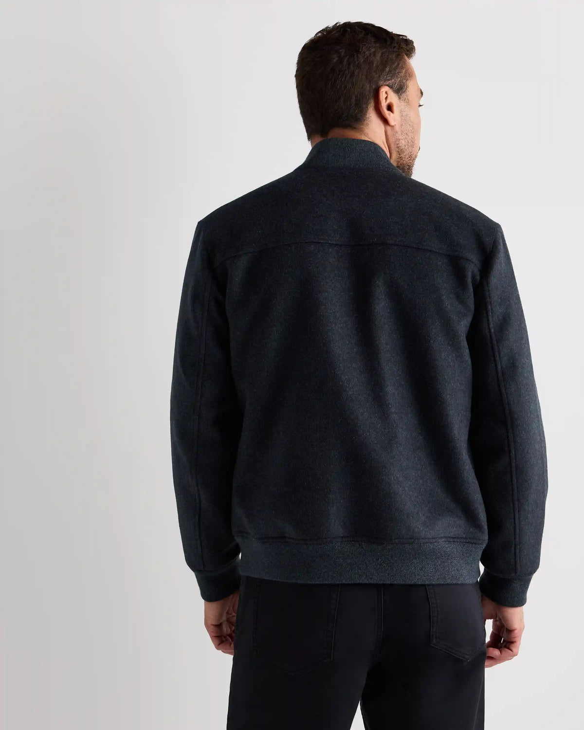 100% Mongolian Cashmere Bomber Jacket