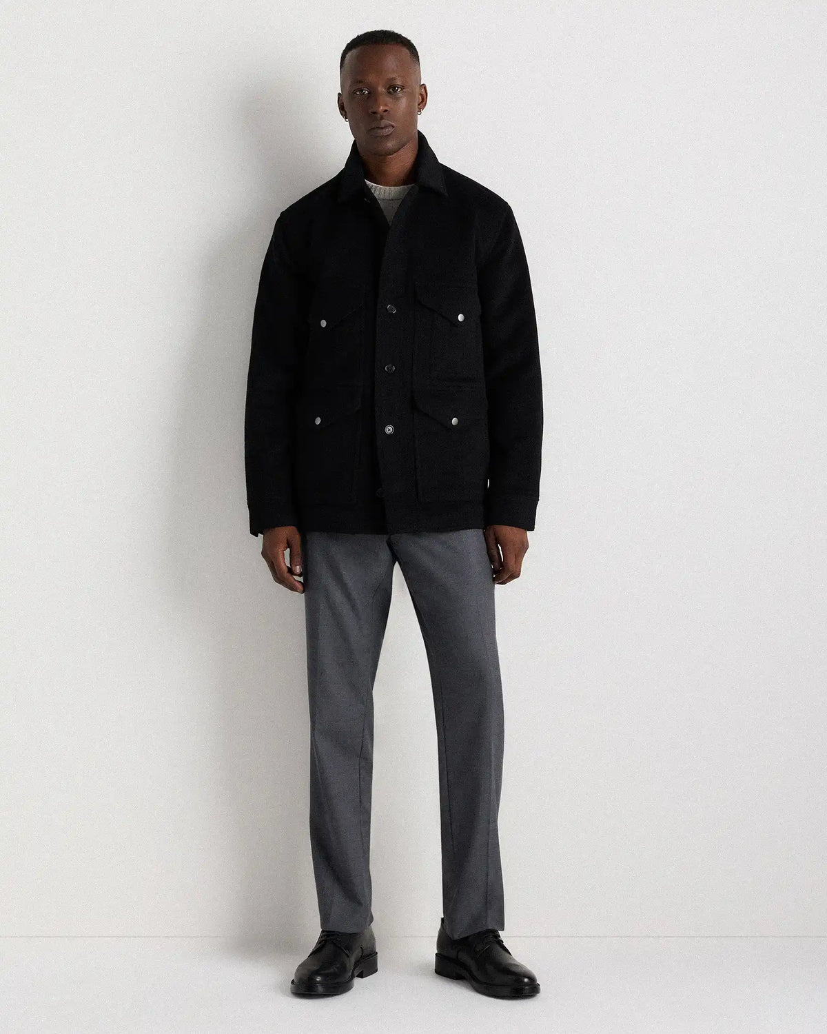 Wool Cashmere Field Jacket