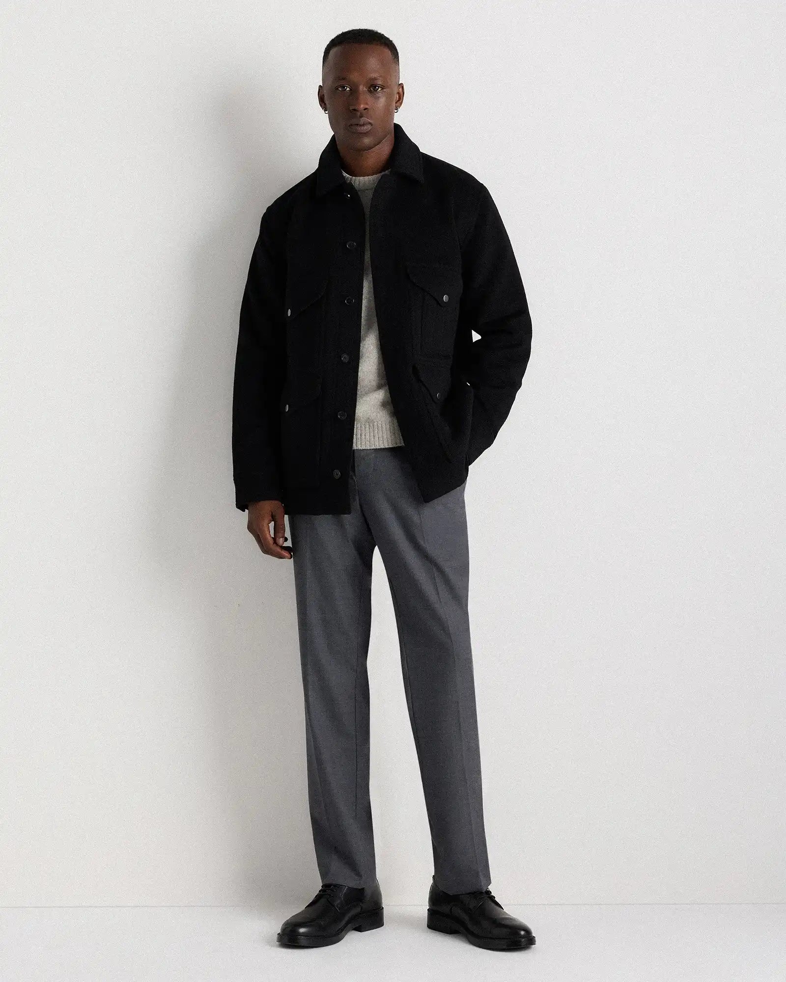 Wool Cashmere Field Jacket
