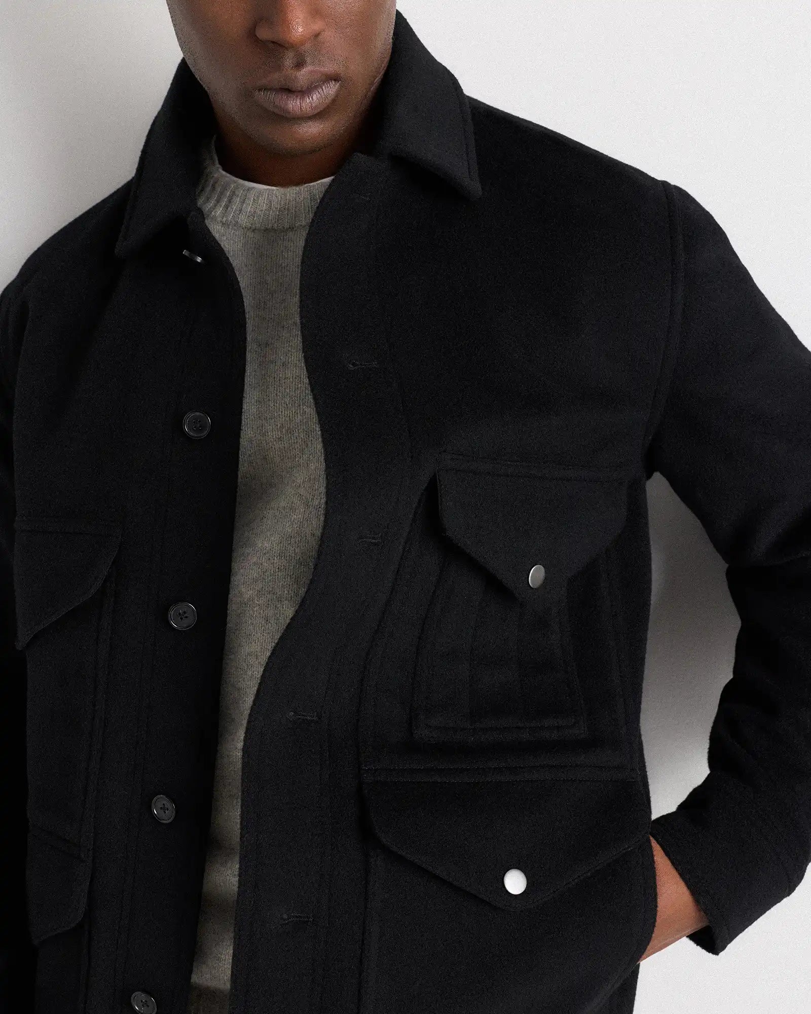 Wool Cashmere Field Jacket