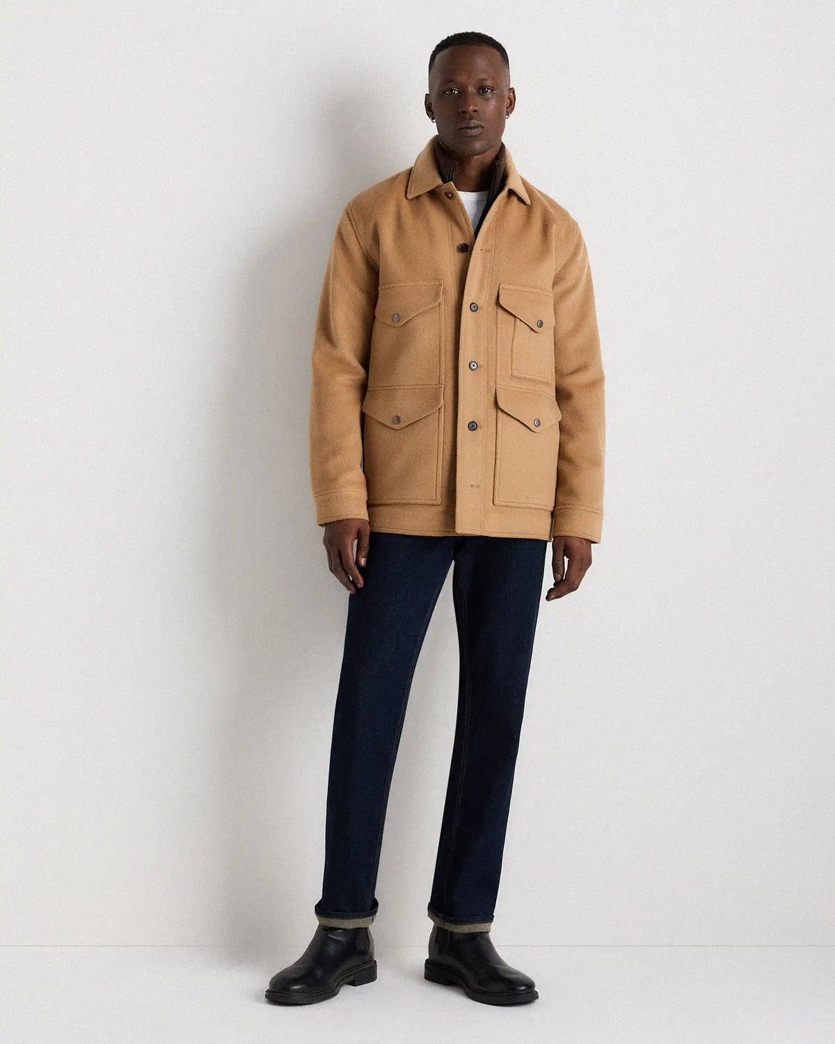 Wool Cashmere Field Jacket