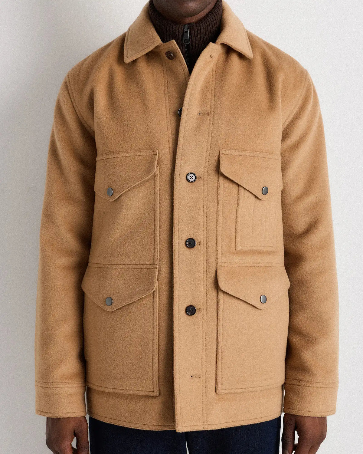 Wool Cashmere Field Jacket
