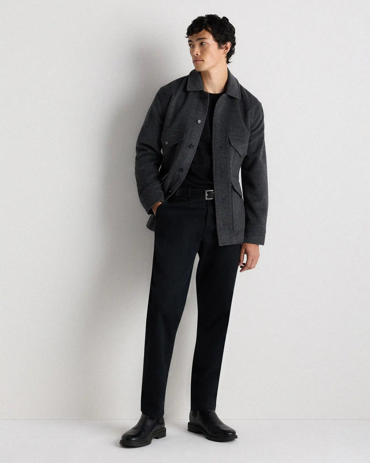 Wool Cashmere Field Jacket