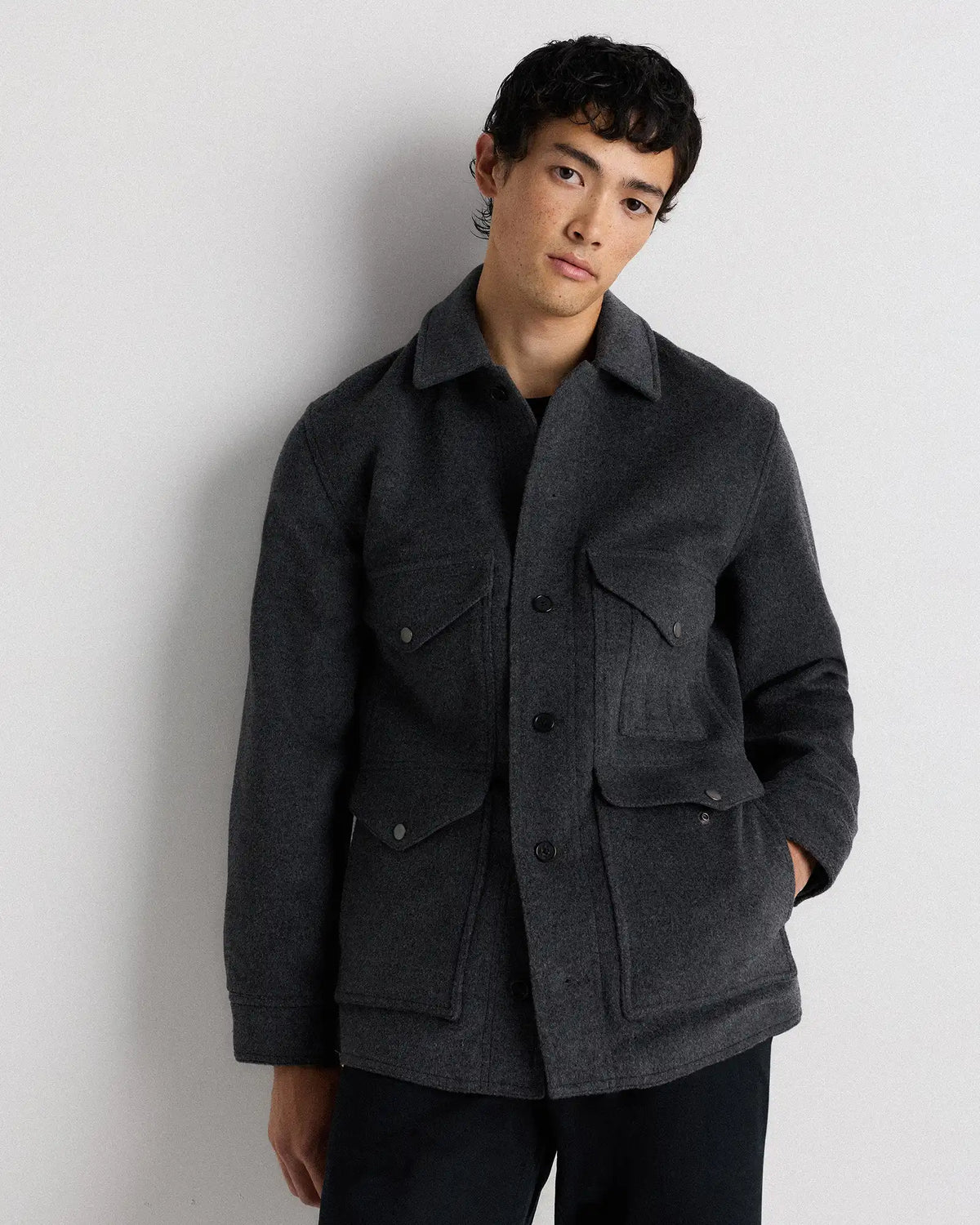 Wool Cashmere Field Jacket
