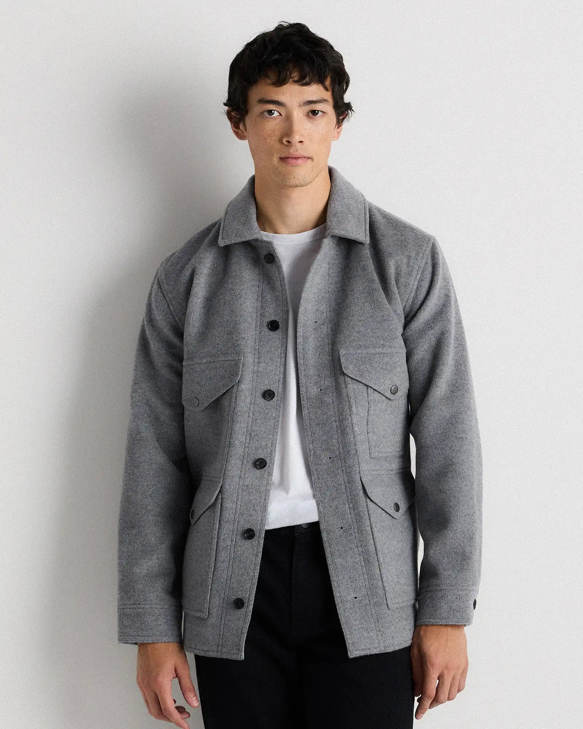 Wool Cashmere Field Jacket