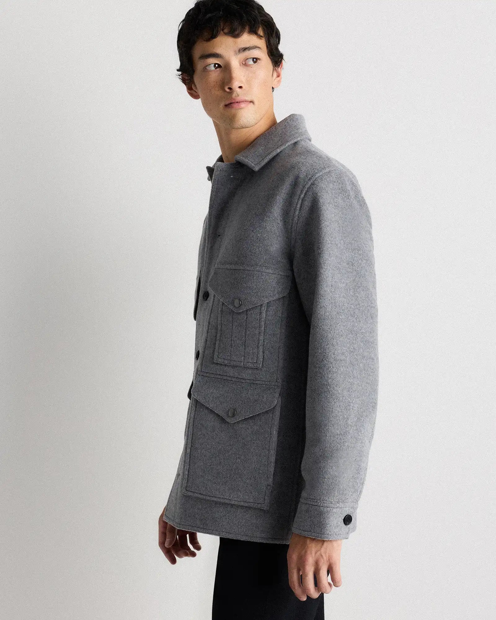 Wool Cashmere Field Jacket