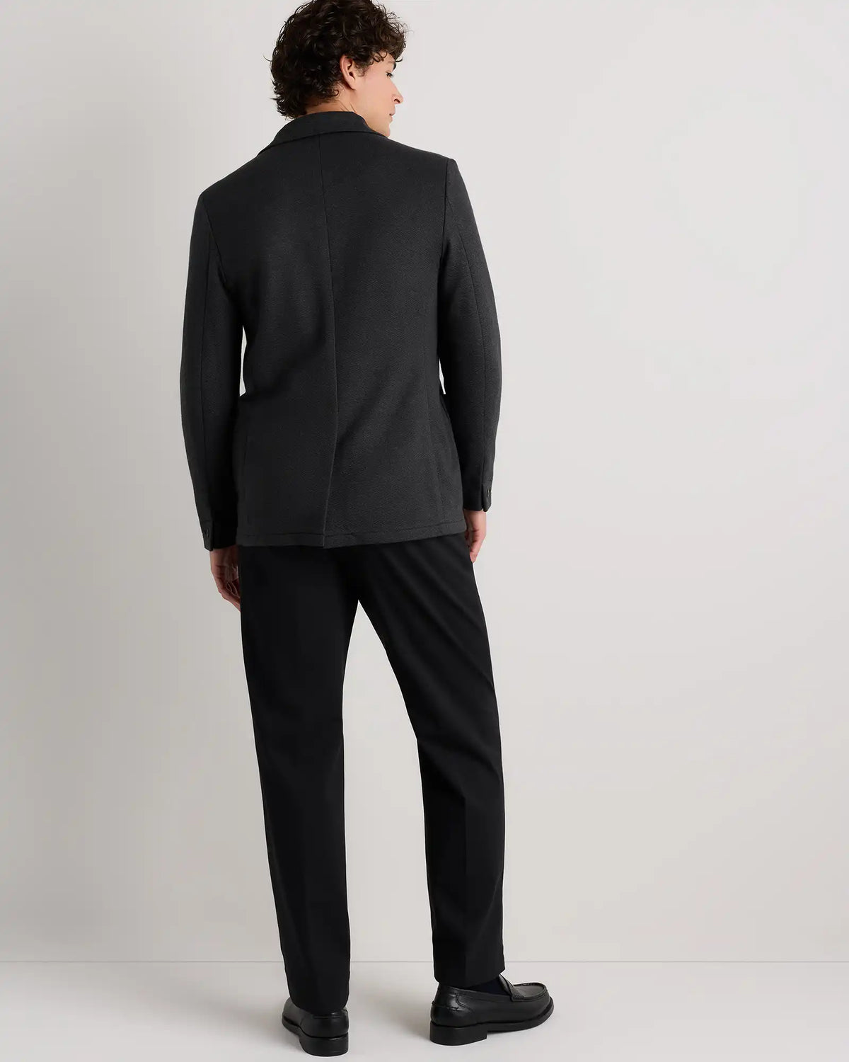Organic Cotton Terry Knit Blazer