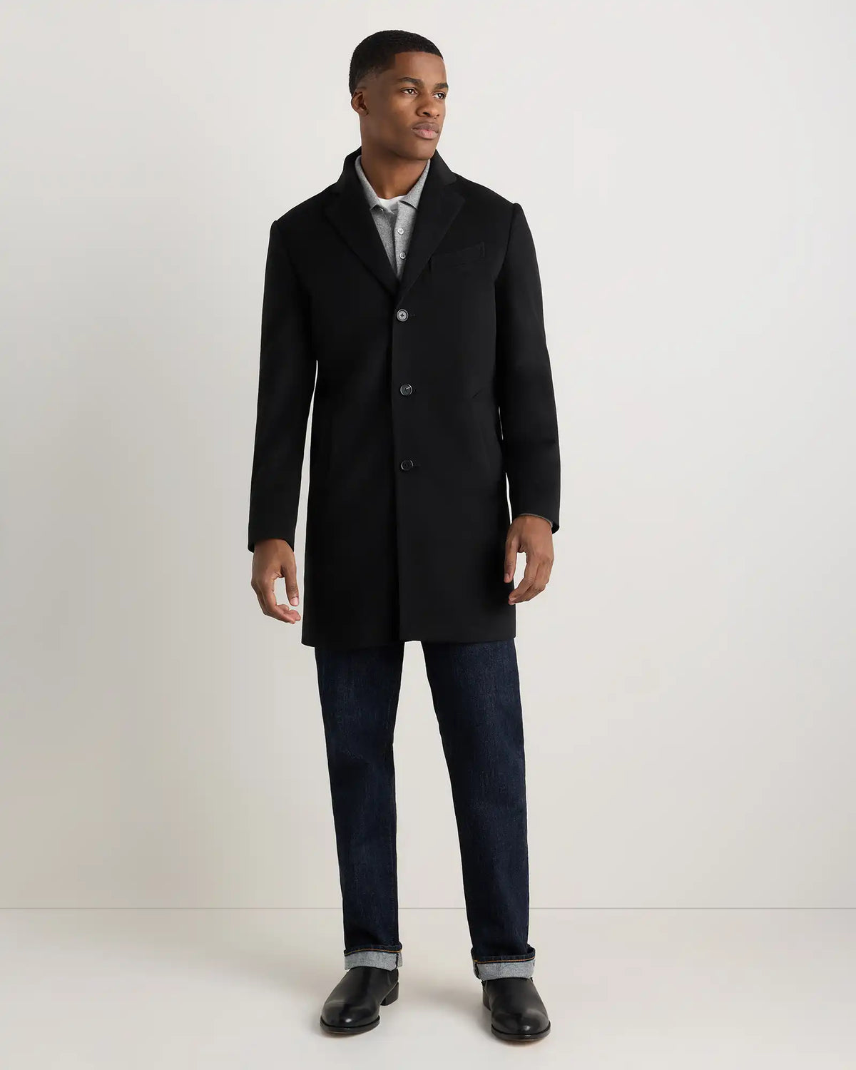 100% Mongolian Cashmere Car Coat