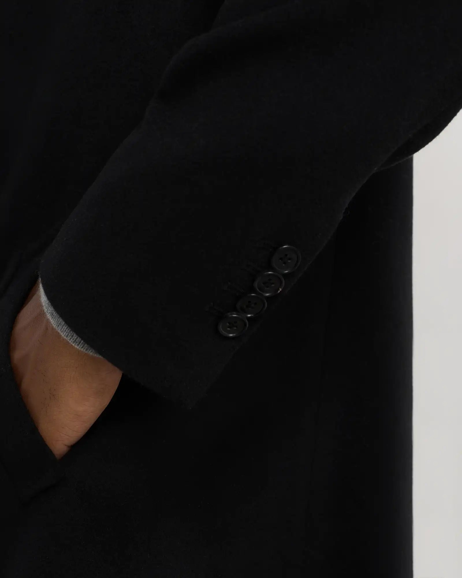 100% Mongolian Cashmere Car Coat